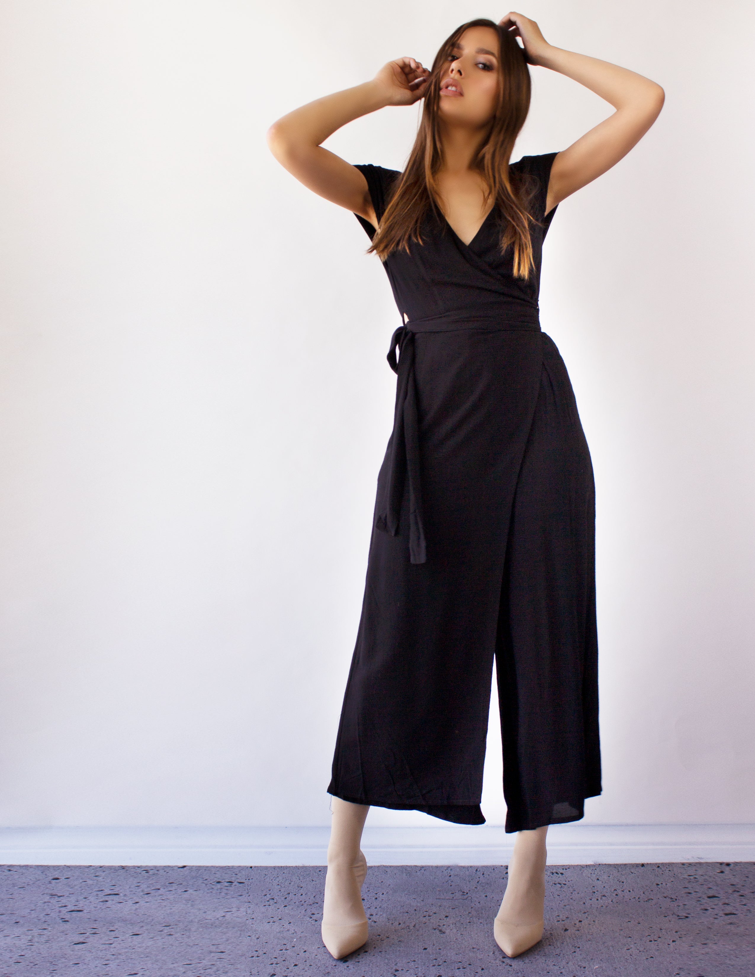 SAVITA JUMPSUIT- BLACK