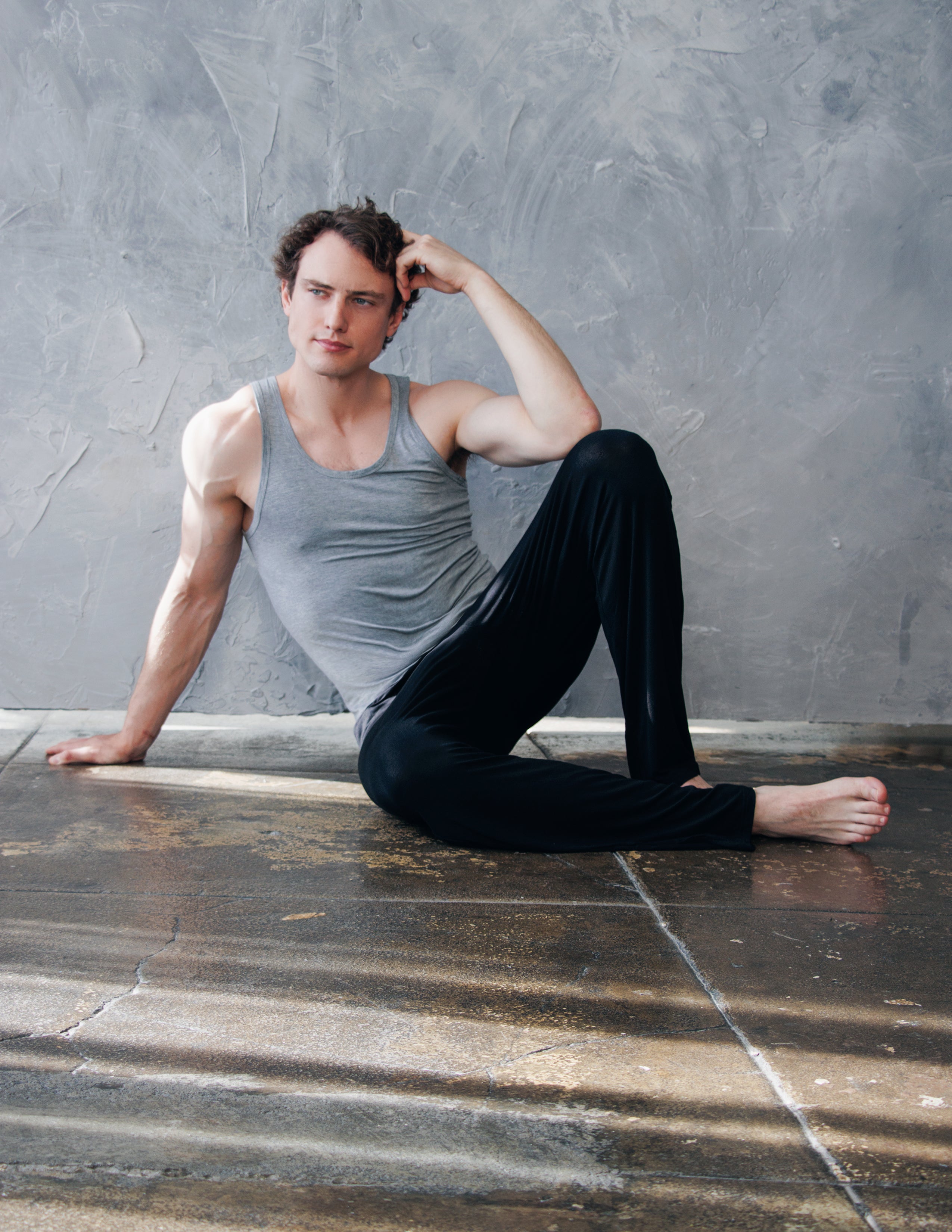 SLATON LOUNGE PANTS- ONYX