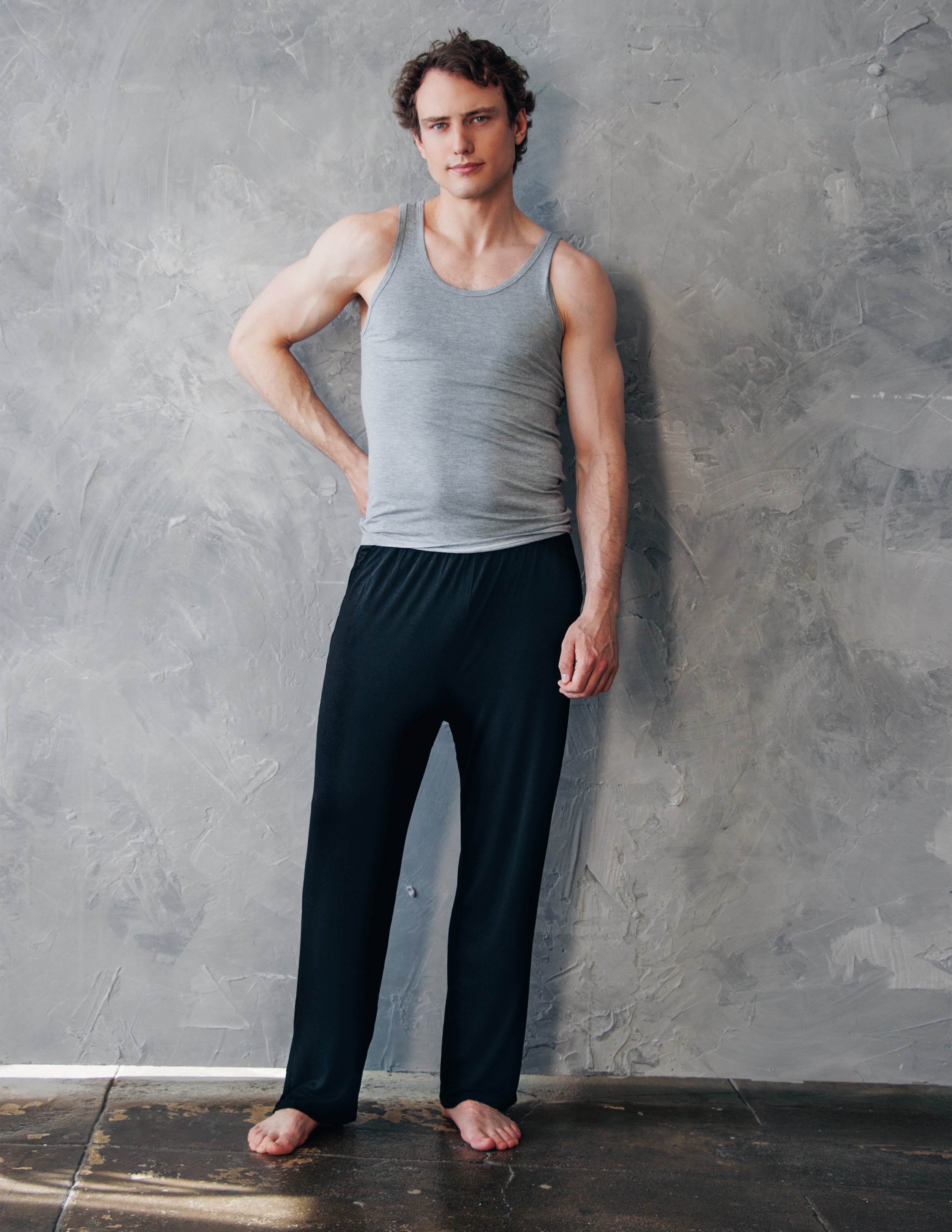 SLATON LOUNGE PANTS- ONYX