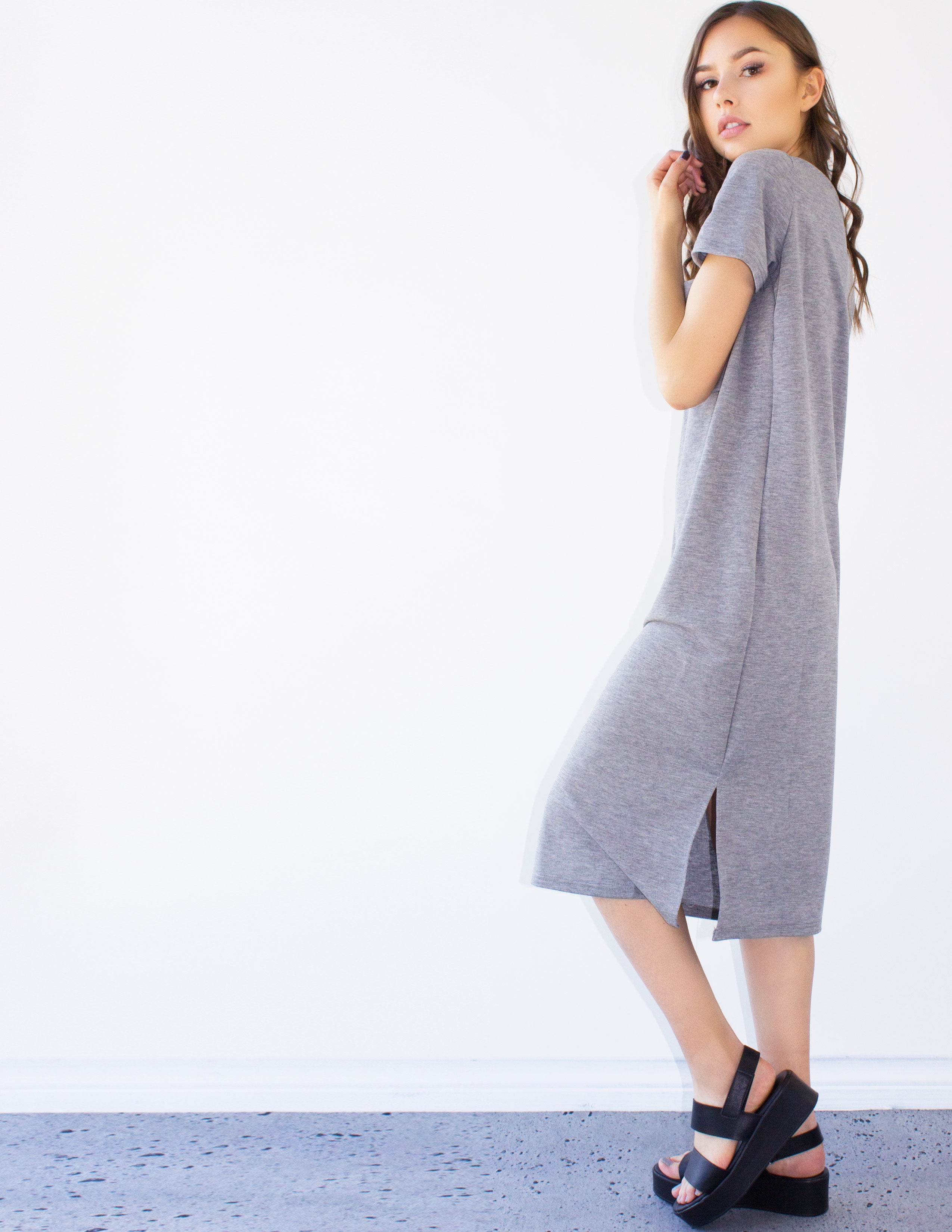 TECLA DRESS - Blue District