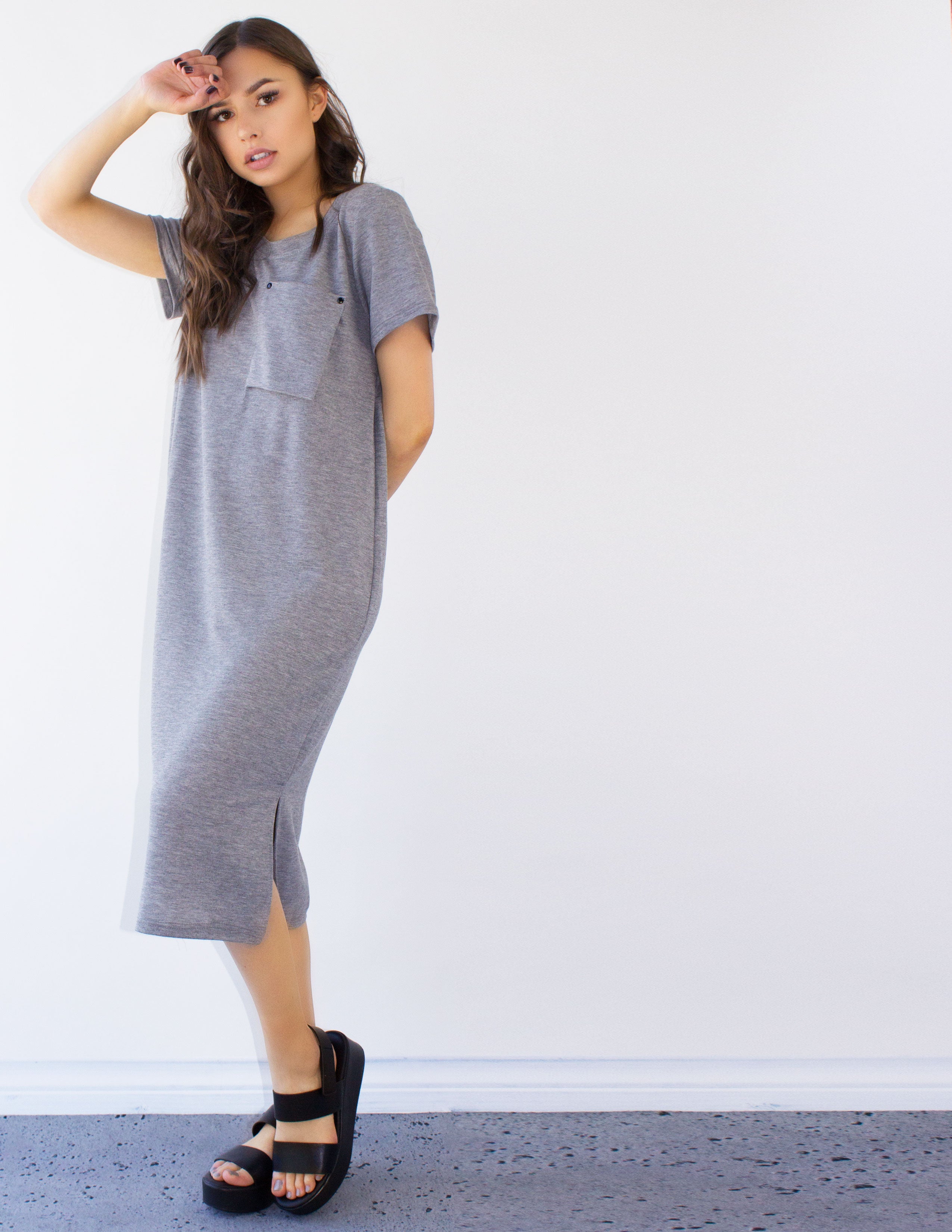 TECLA DRESS - Blue District