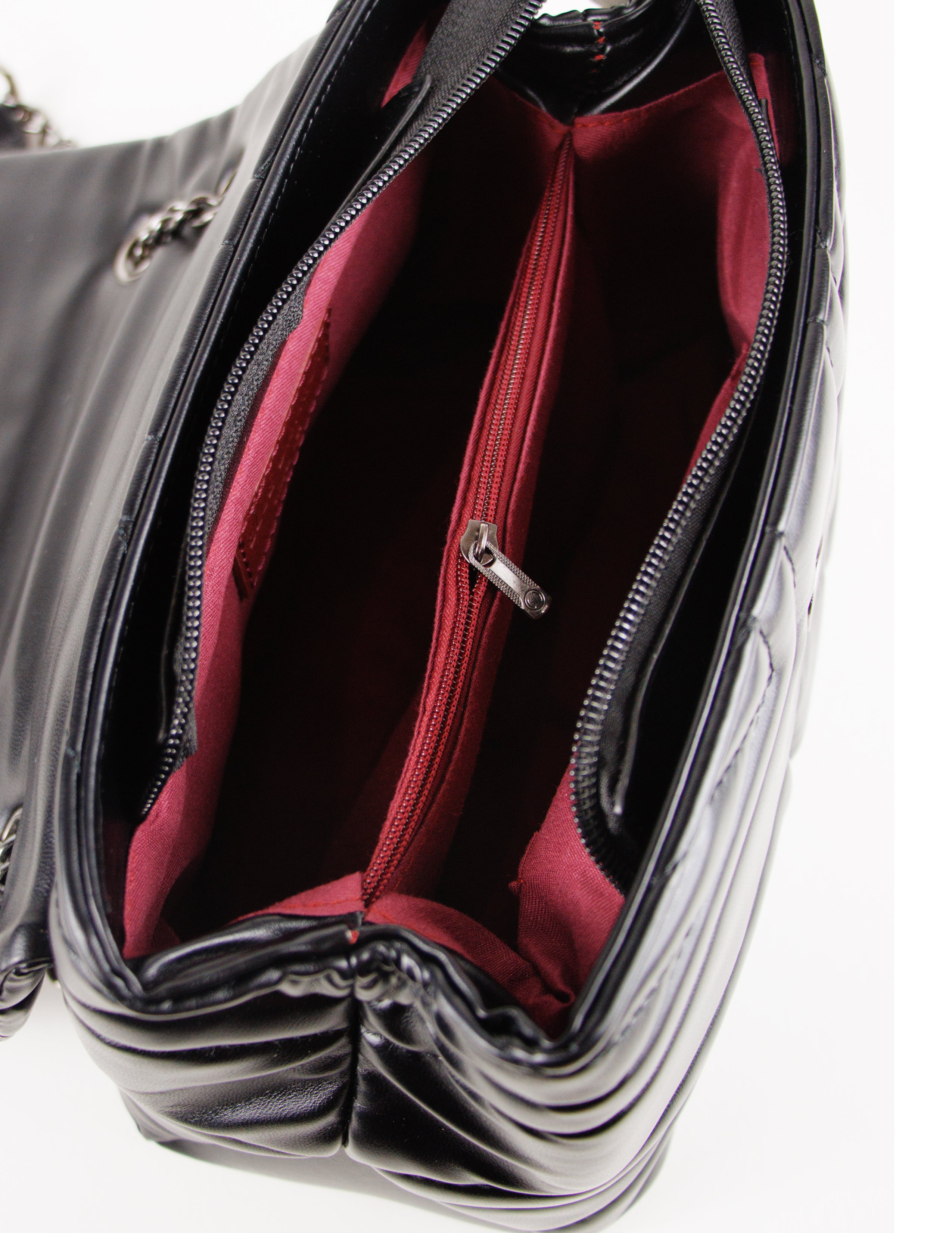 VASKA HANDBAG-ONYX