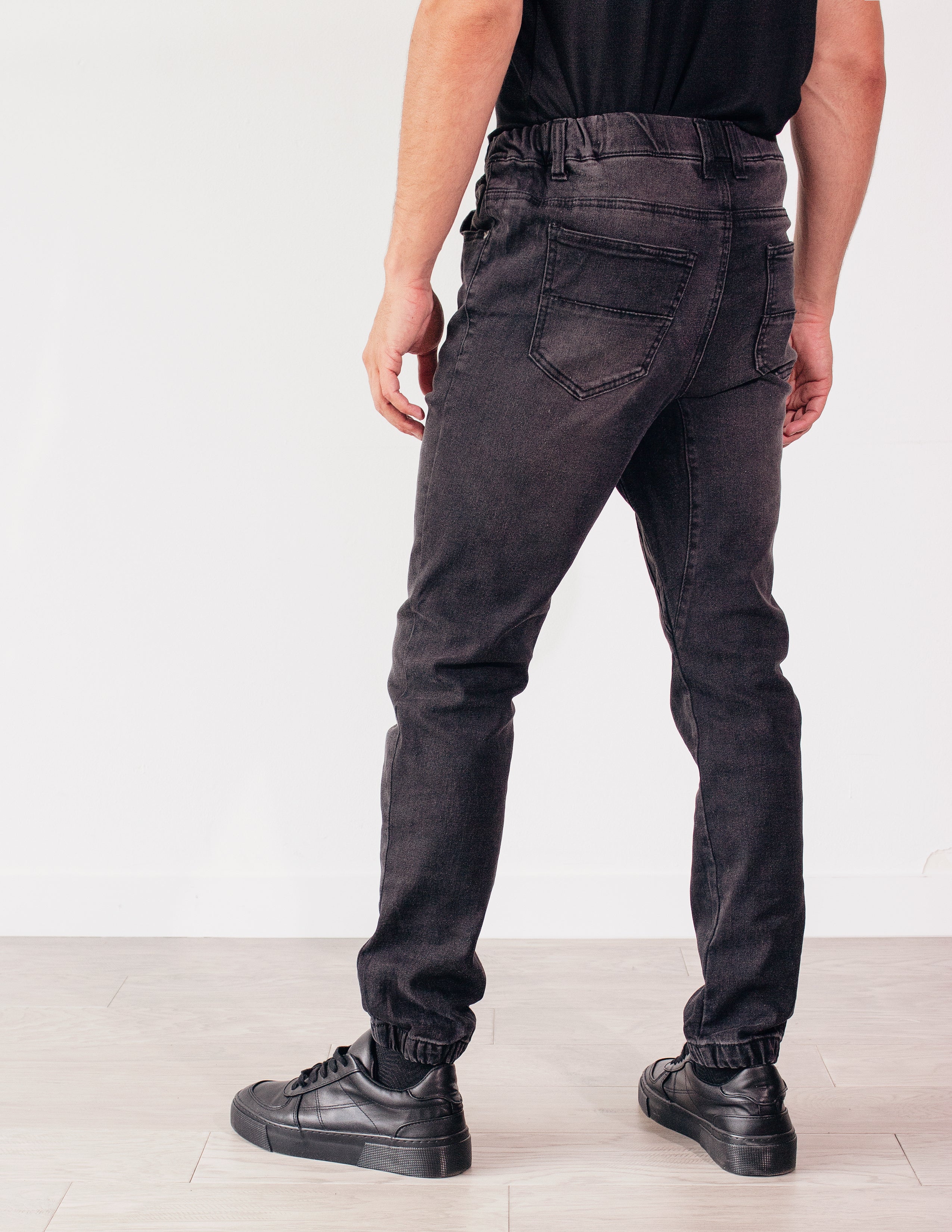 ACUTE DENIM JOGGERS- SHADOW