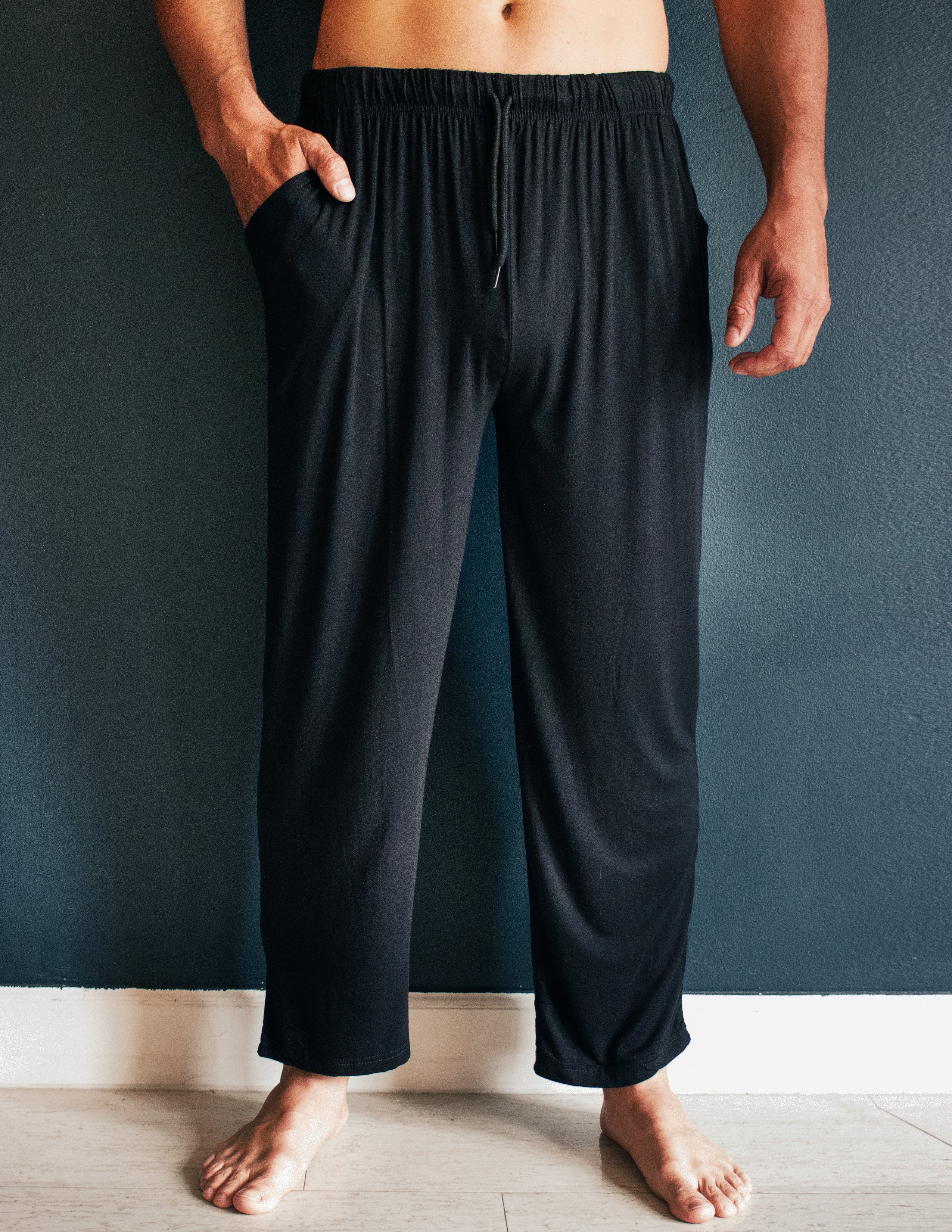 BAMBOO LOUNGE PANTS- ONYX