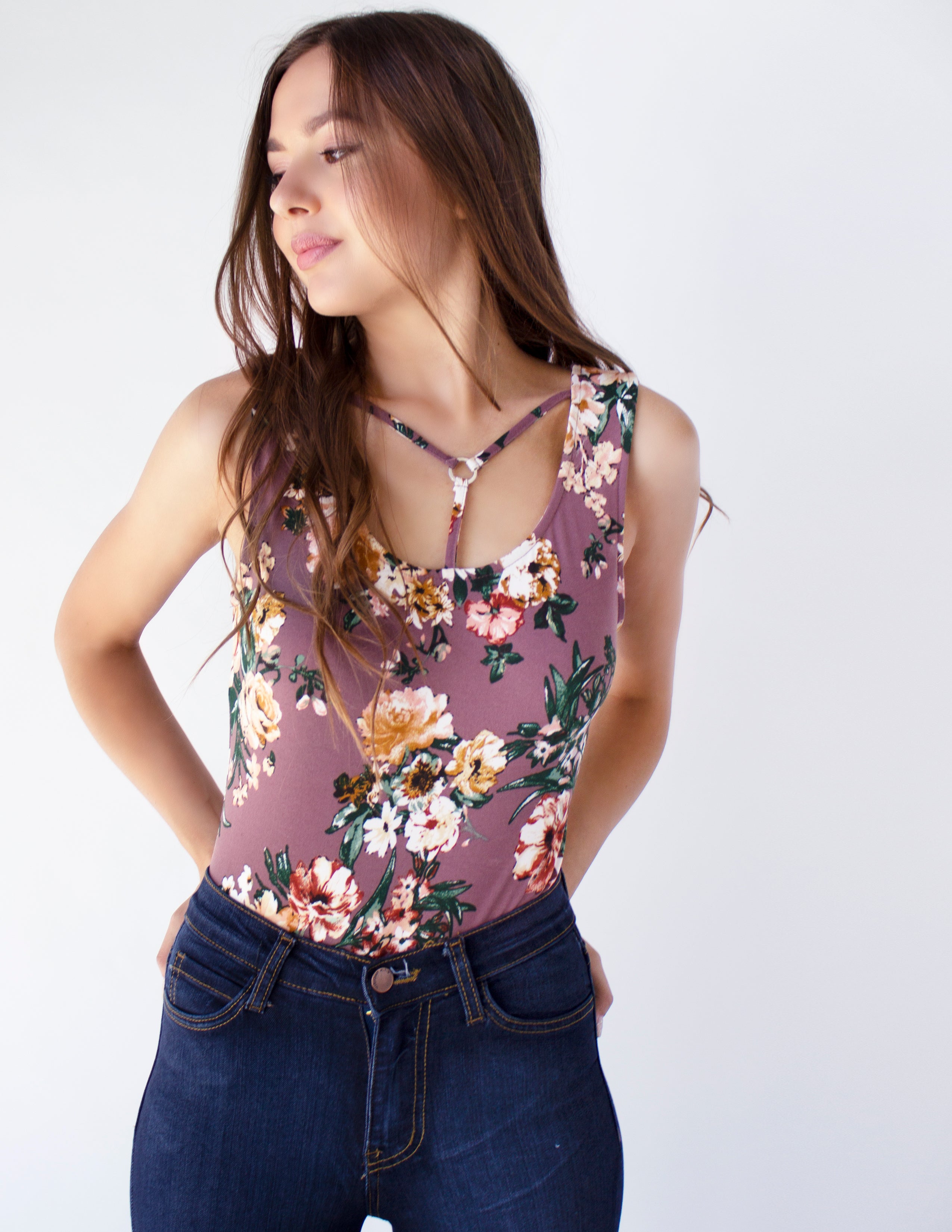 BRAMANTE BODYSUIT- MAUVE - Blue District