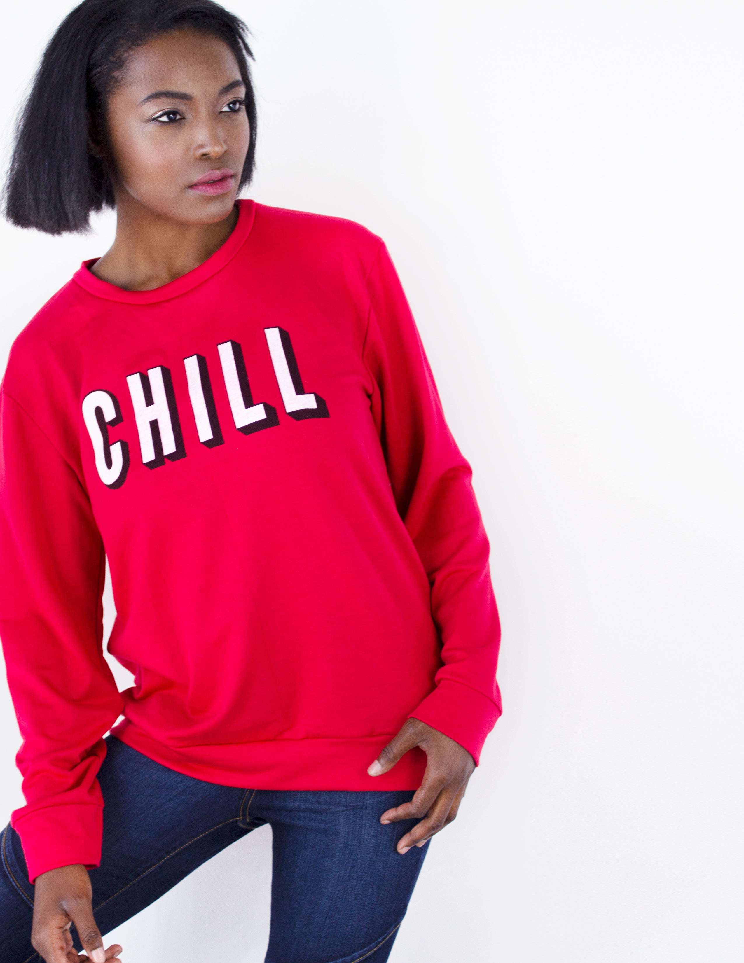 CHILL SWEATSHIRT - Blue District