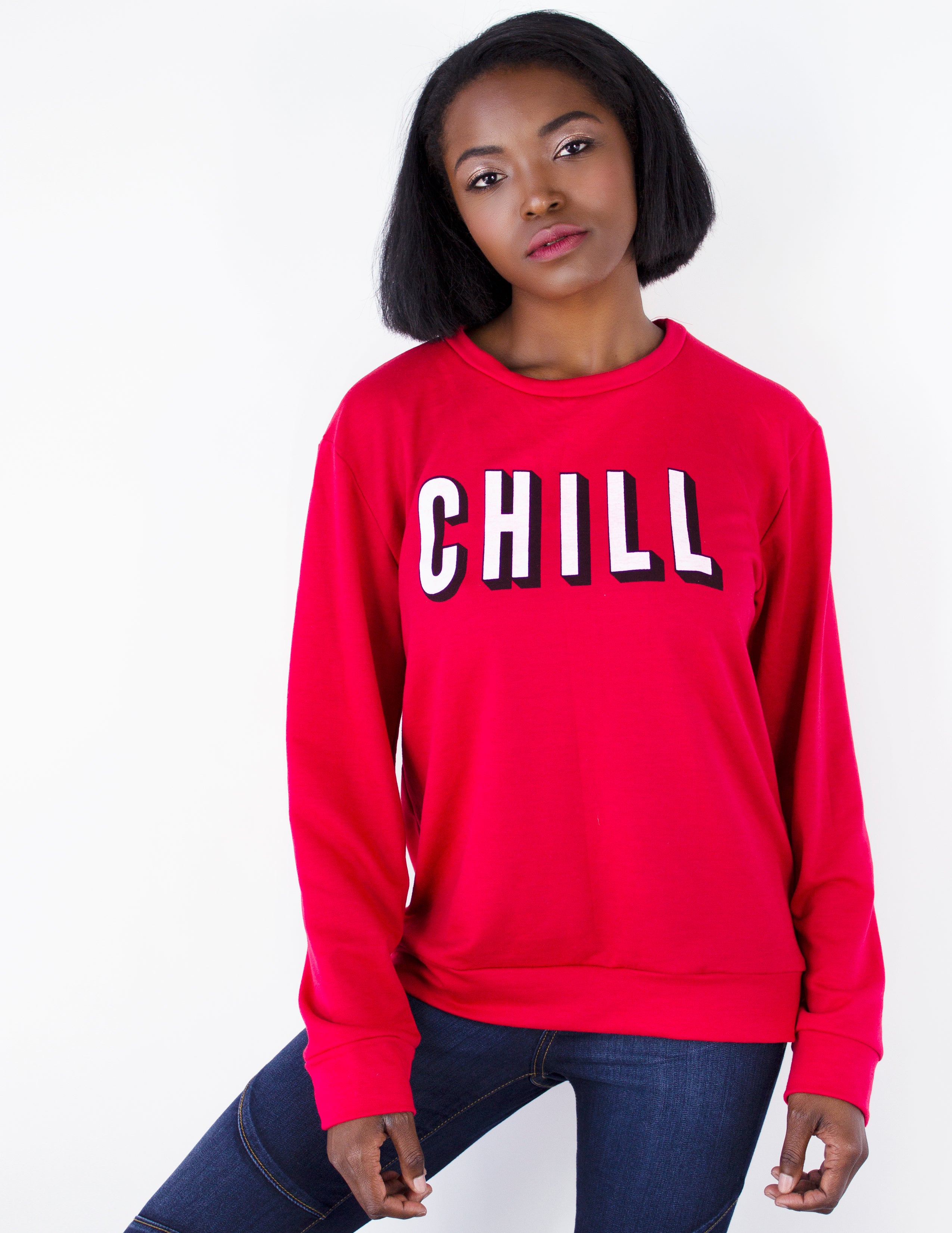 CHILL SWEATSHIRT - Blue District