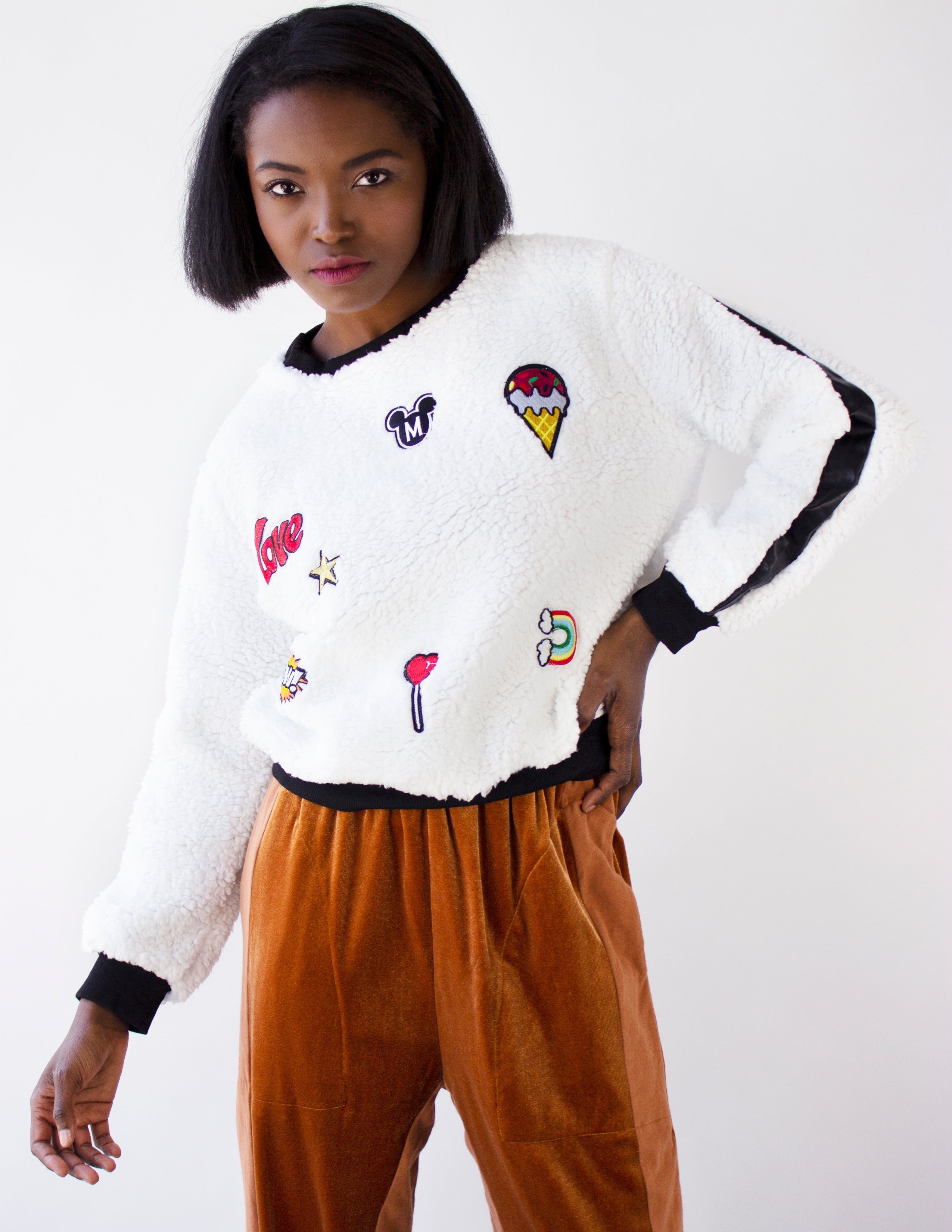 CLOUD NINE SWEATER - Blue District