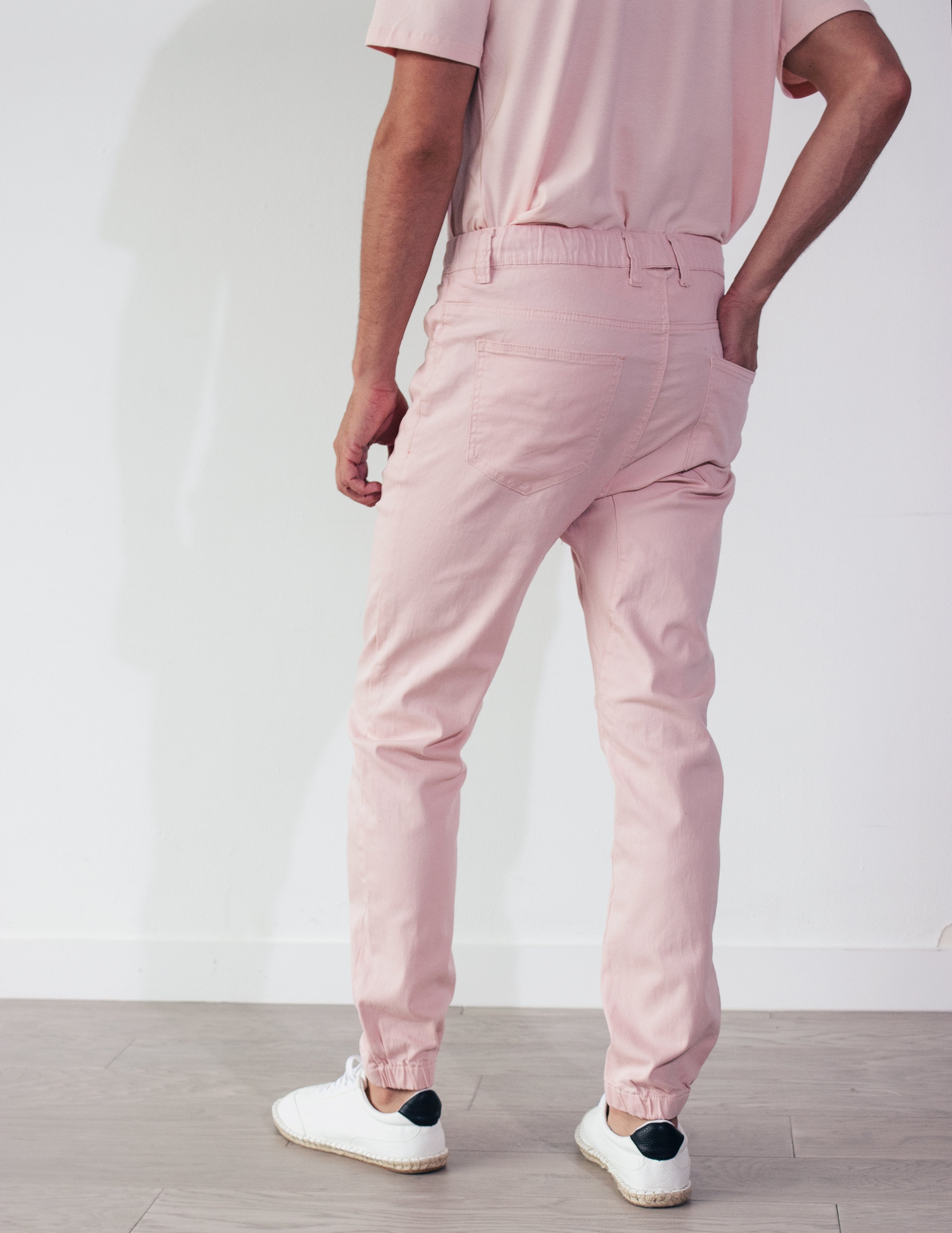 DEVOTED JOGGERS- ROSE