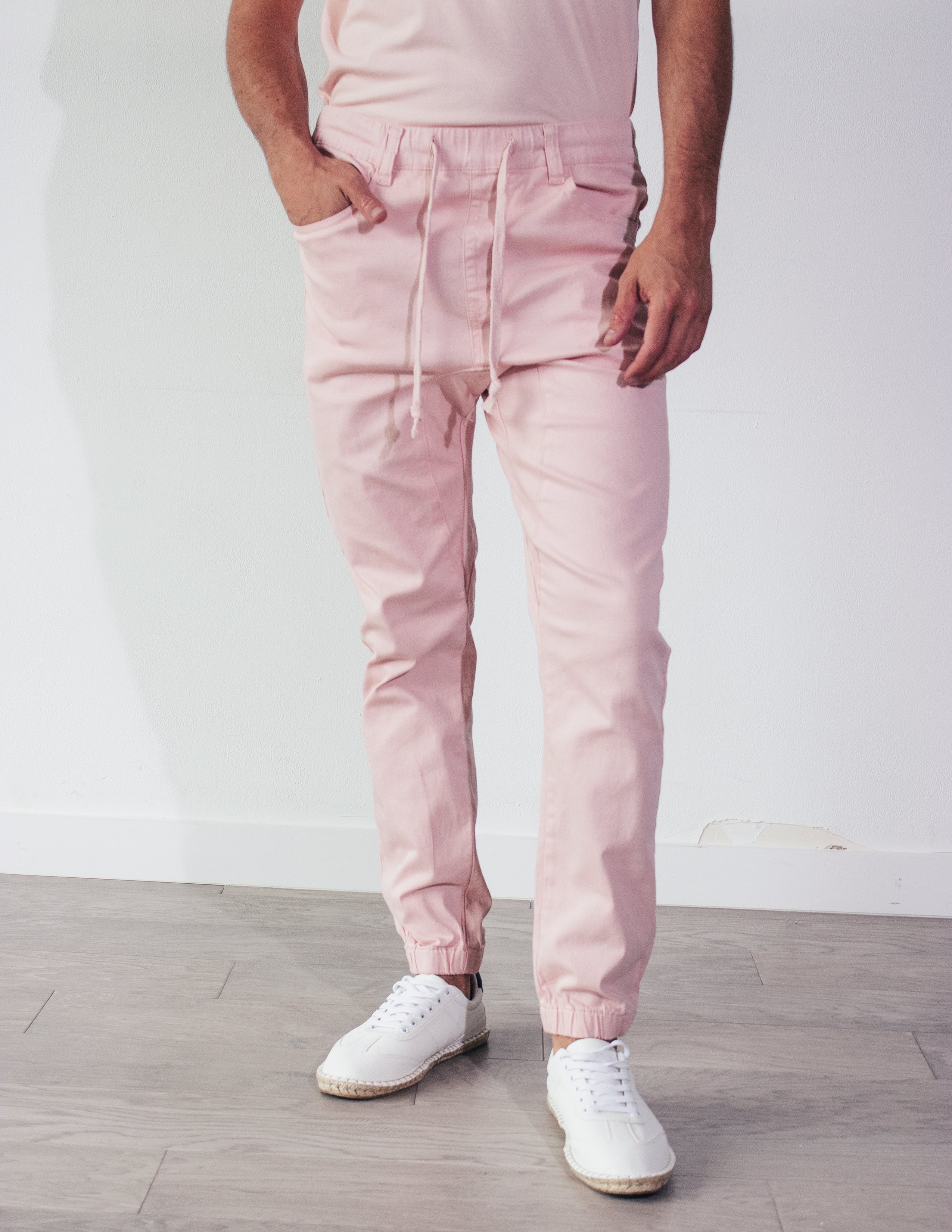 DEVOTED JOGGERS- ROSE