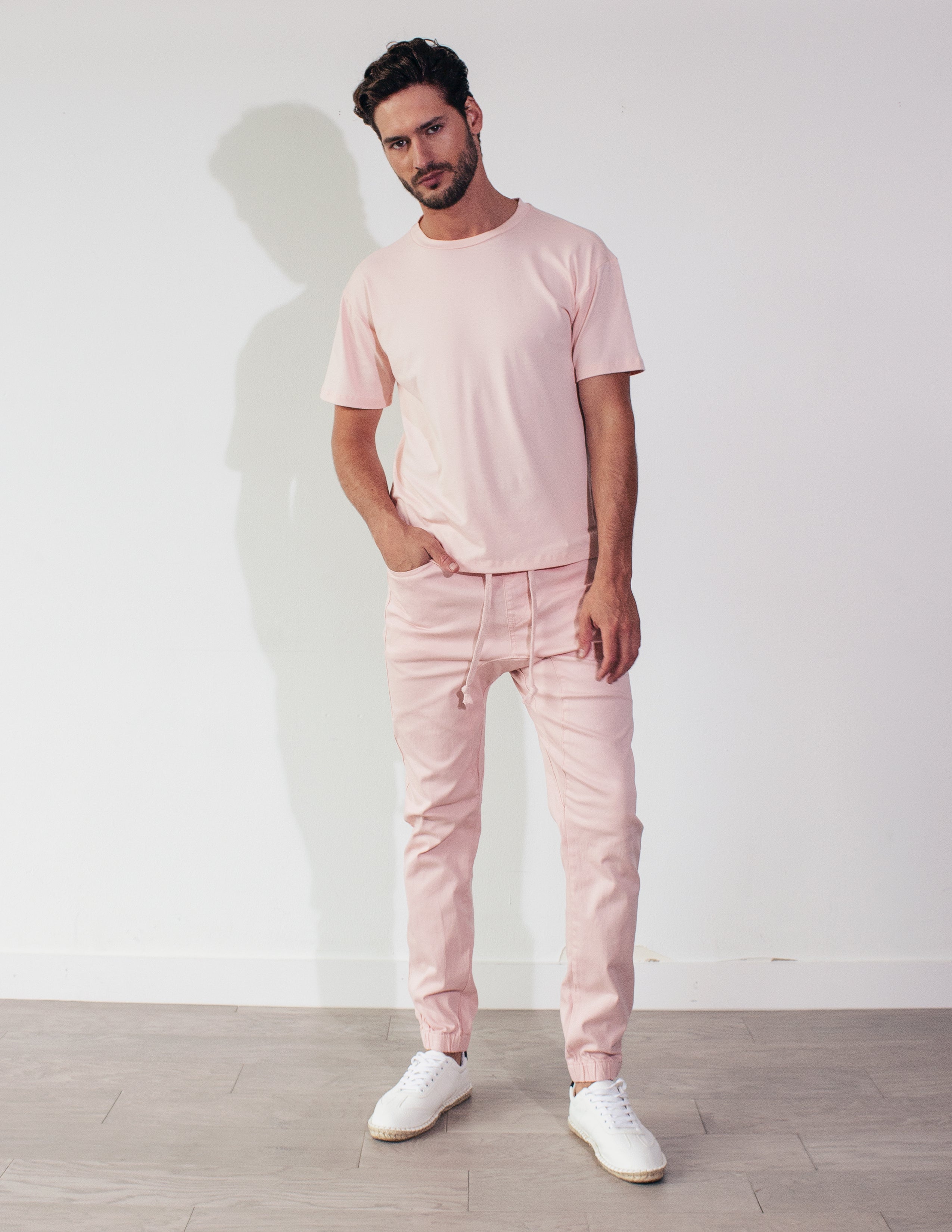 DEVOTED JOGGERS- ROSE