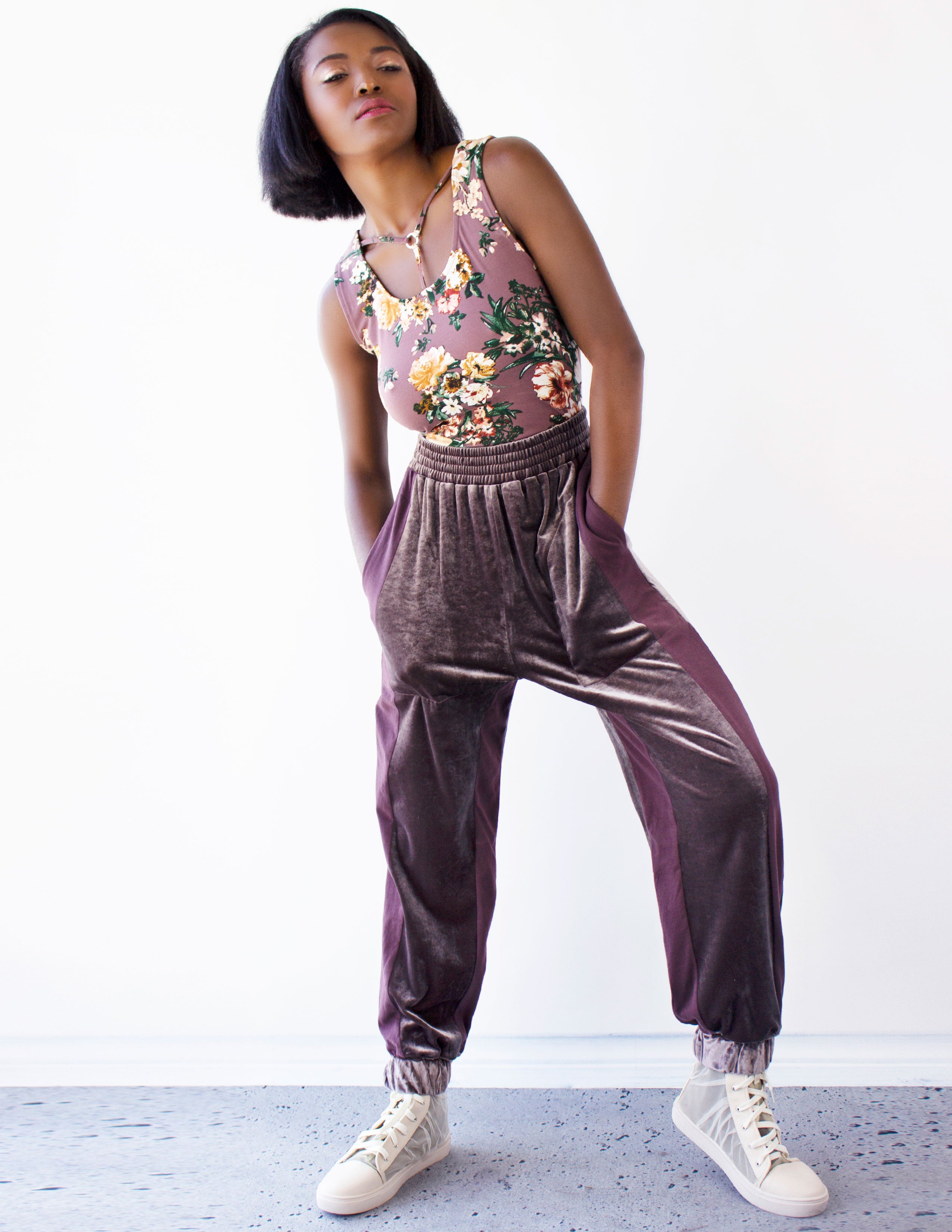 ELITE JOGGERS- MAUVE - Blue District