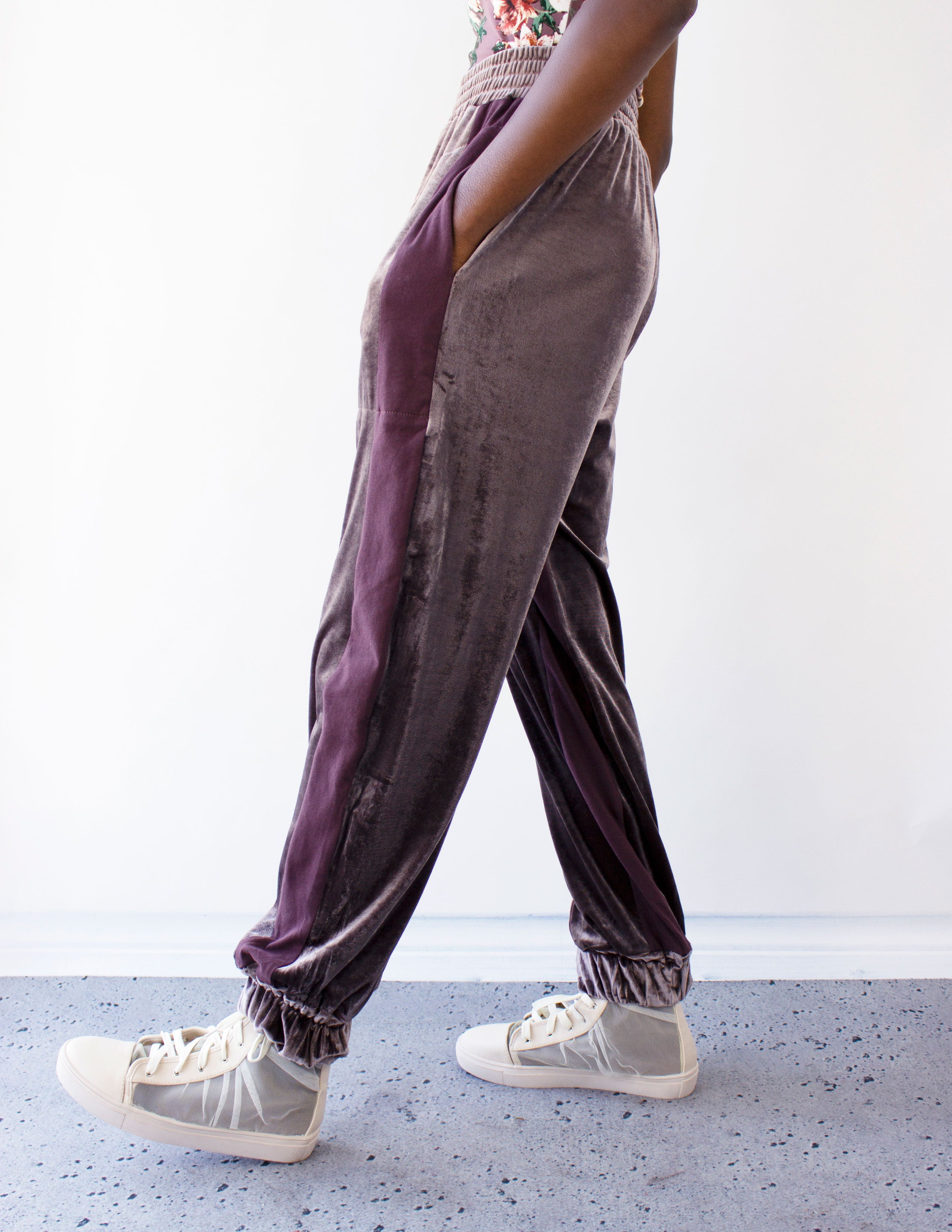 ELITE JOGGERS- MAUVE - Blue District