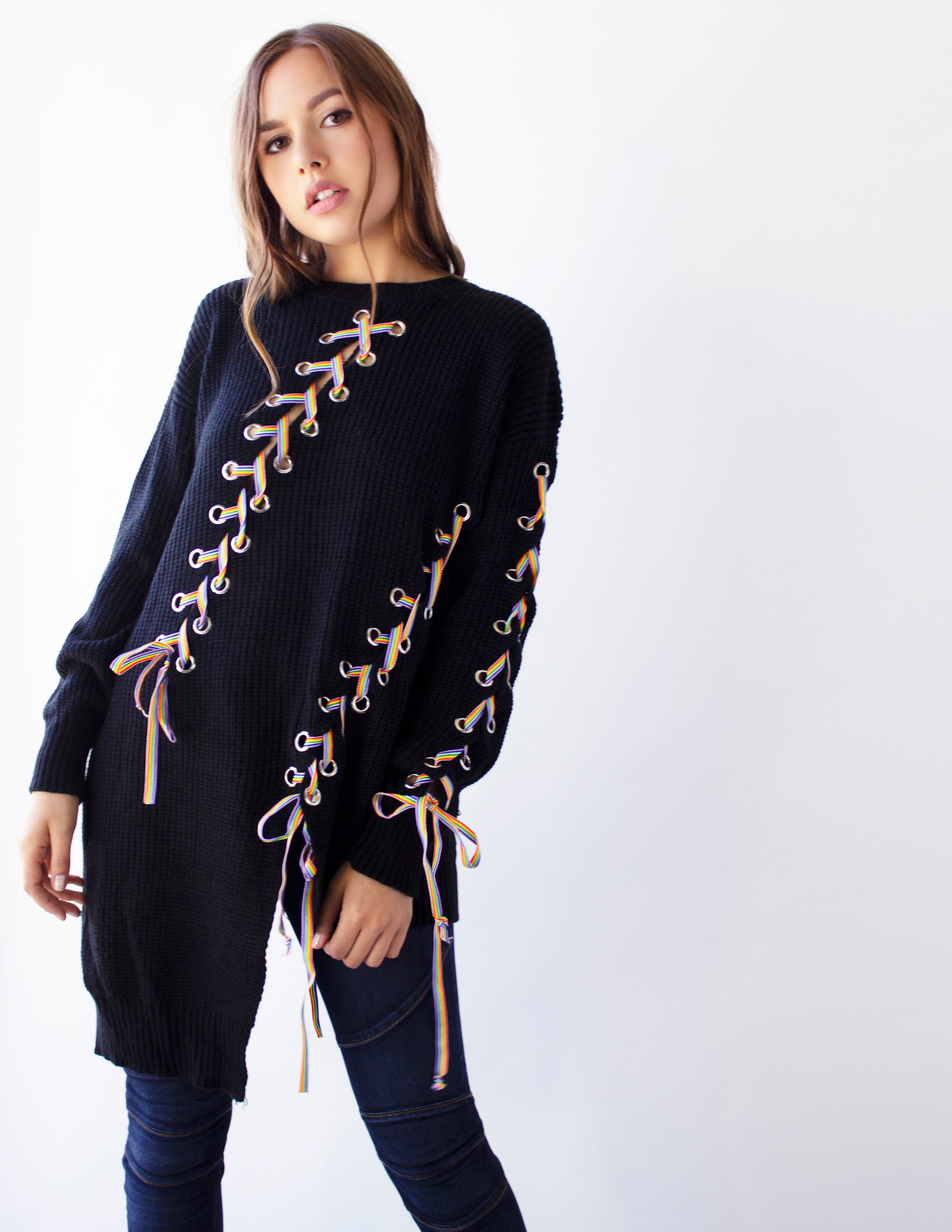 FINIAL SWEATER - Blue District