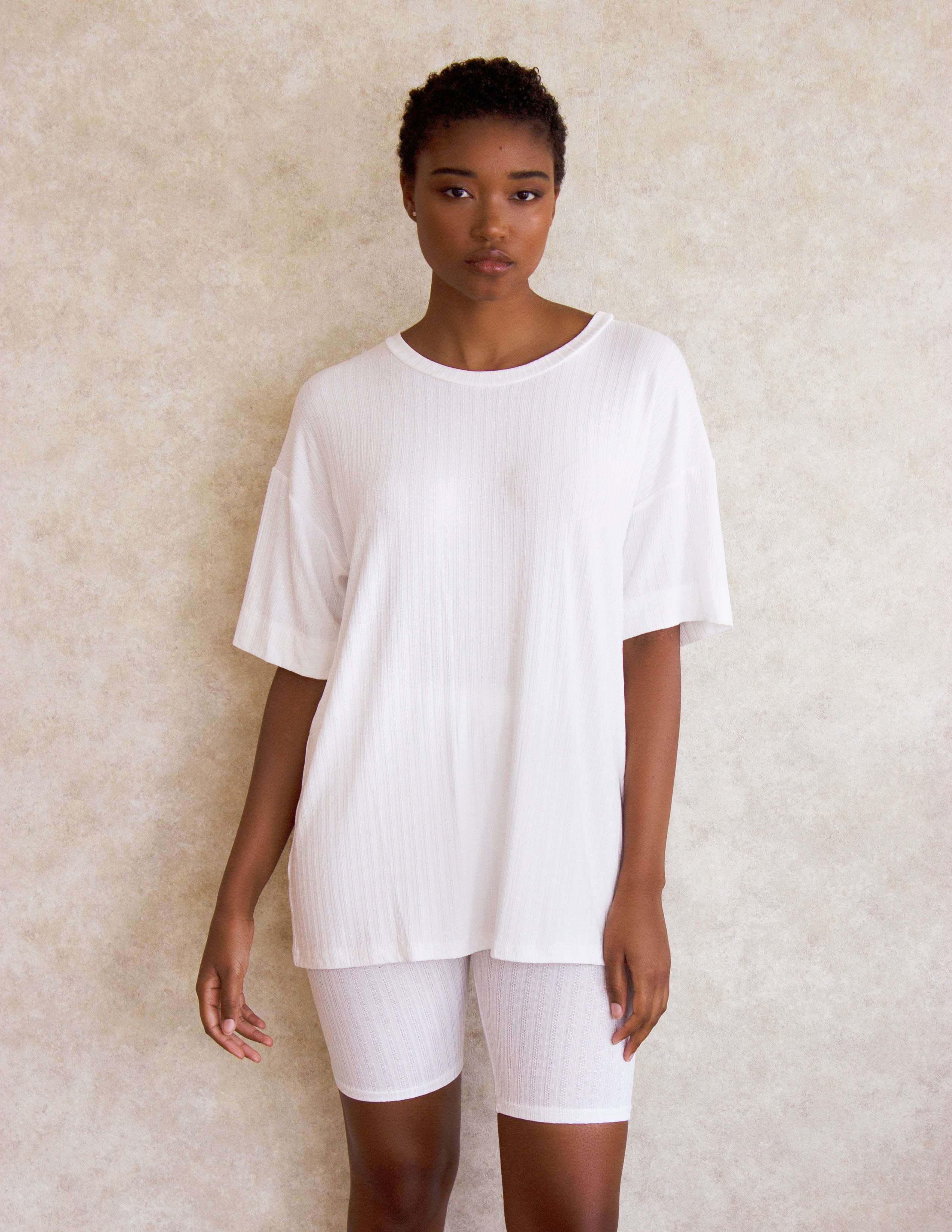GALAX BIKER SHORTS SET- SOY