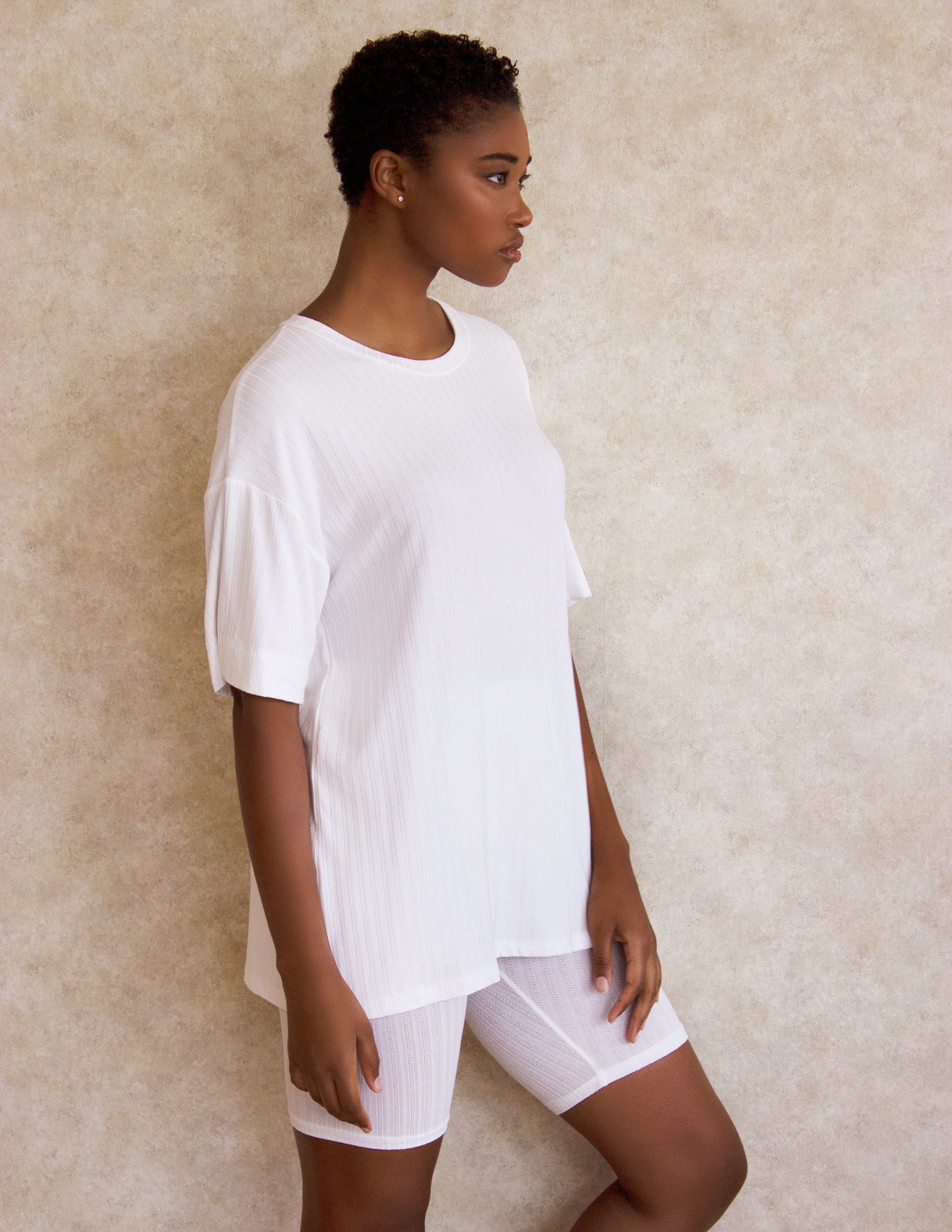 GALAX BIKER SHORTS SET- SOY