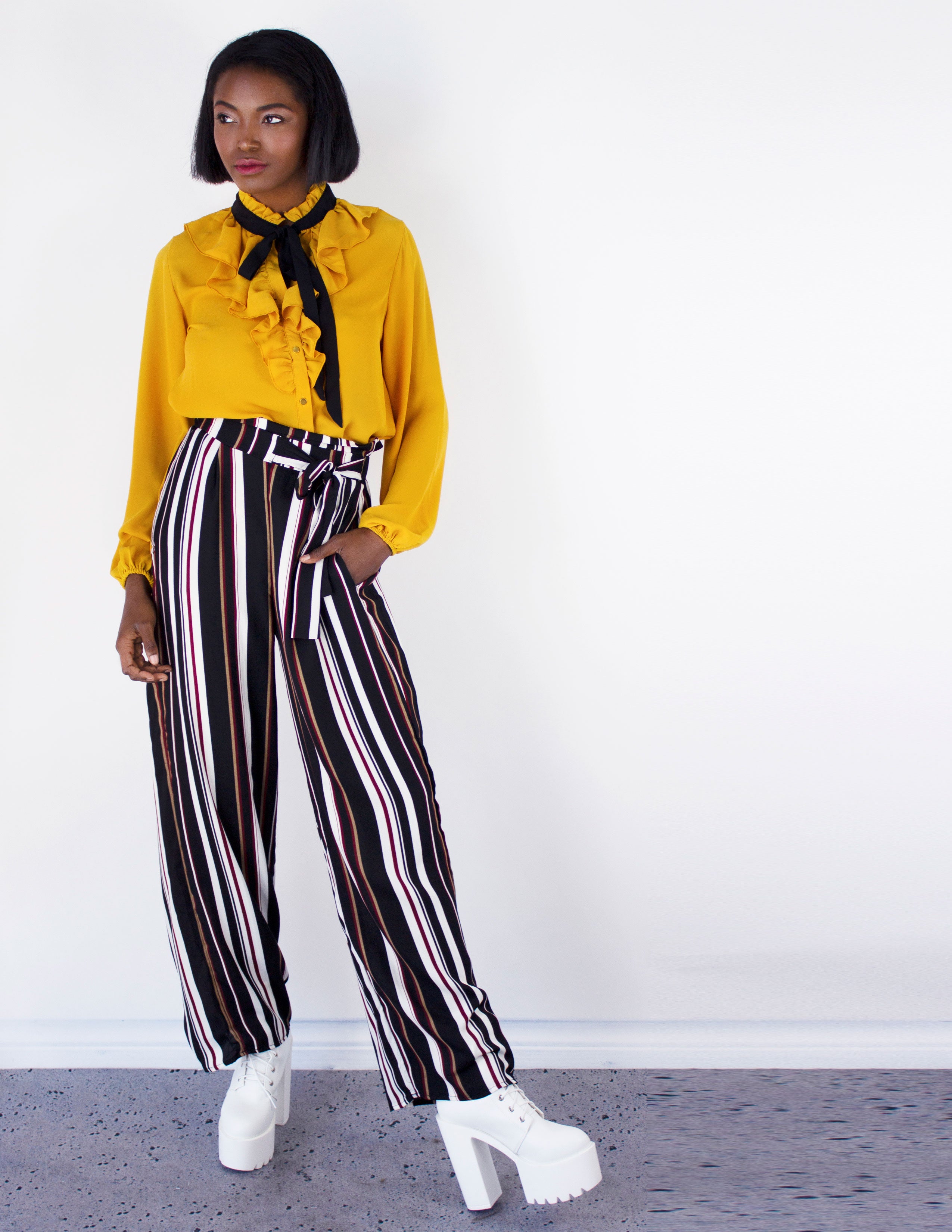 GIGUE PANTS - Blue District