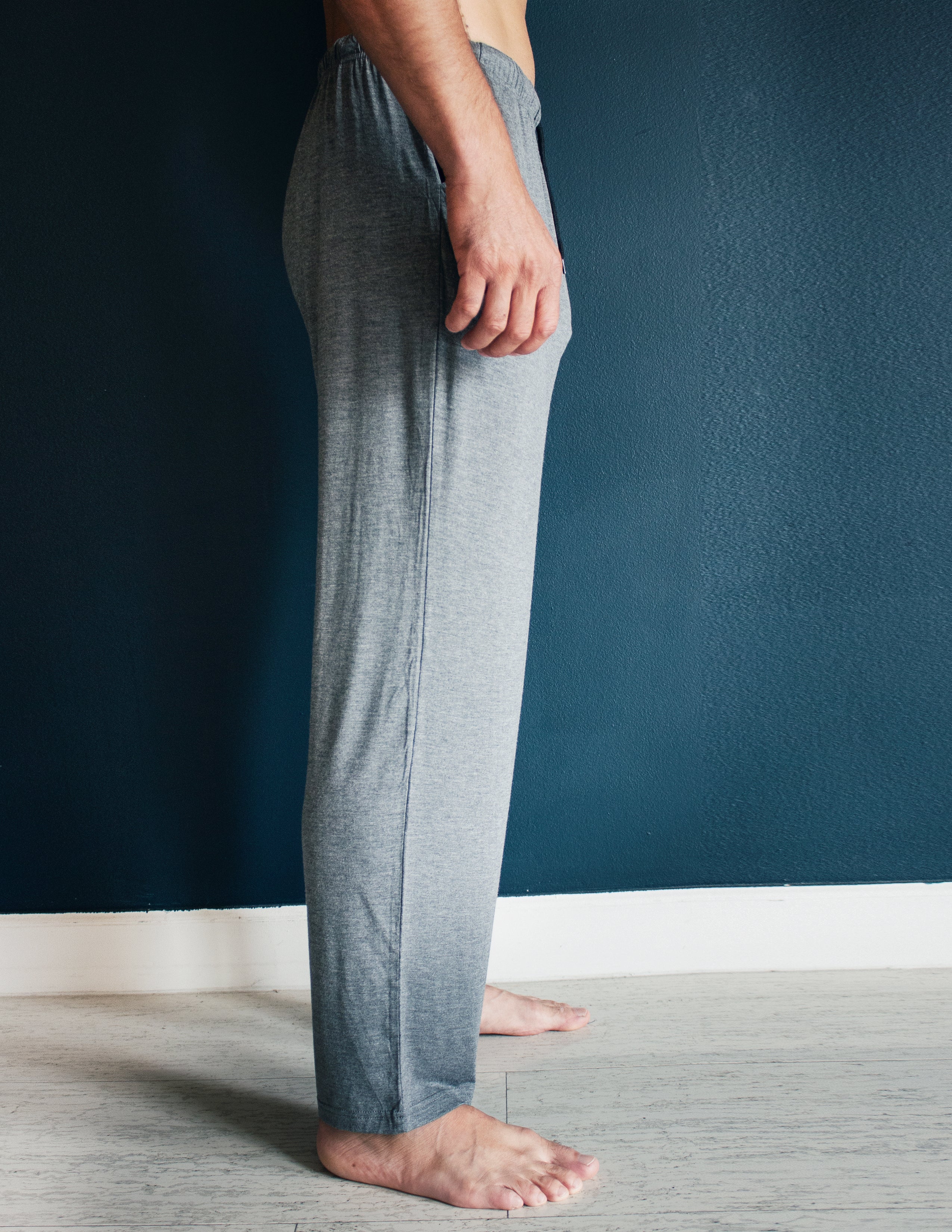 BAMBOO LOUNGE PANTS- SMOKE