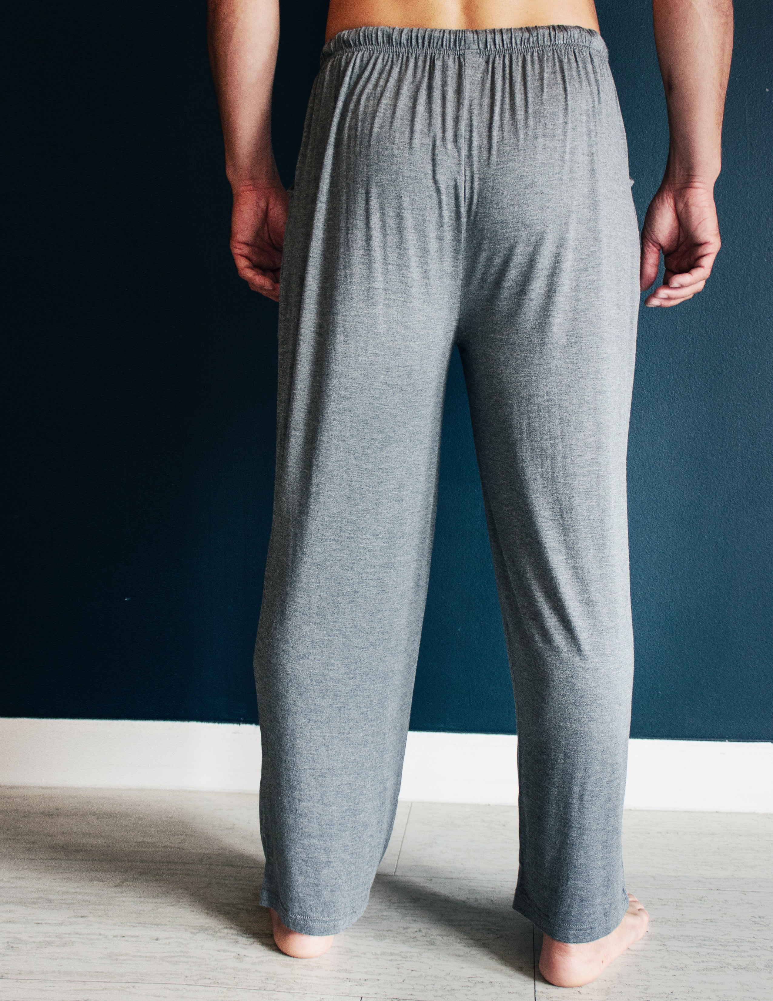 BAMBOO LOUNGE PANTS- SMOKE