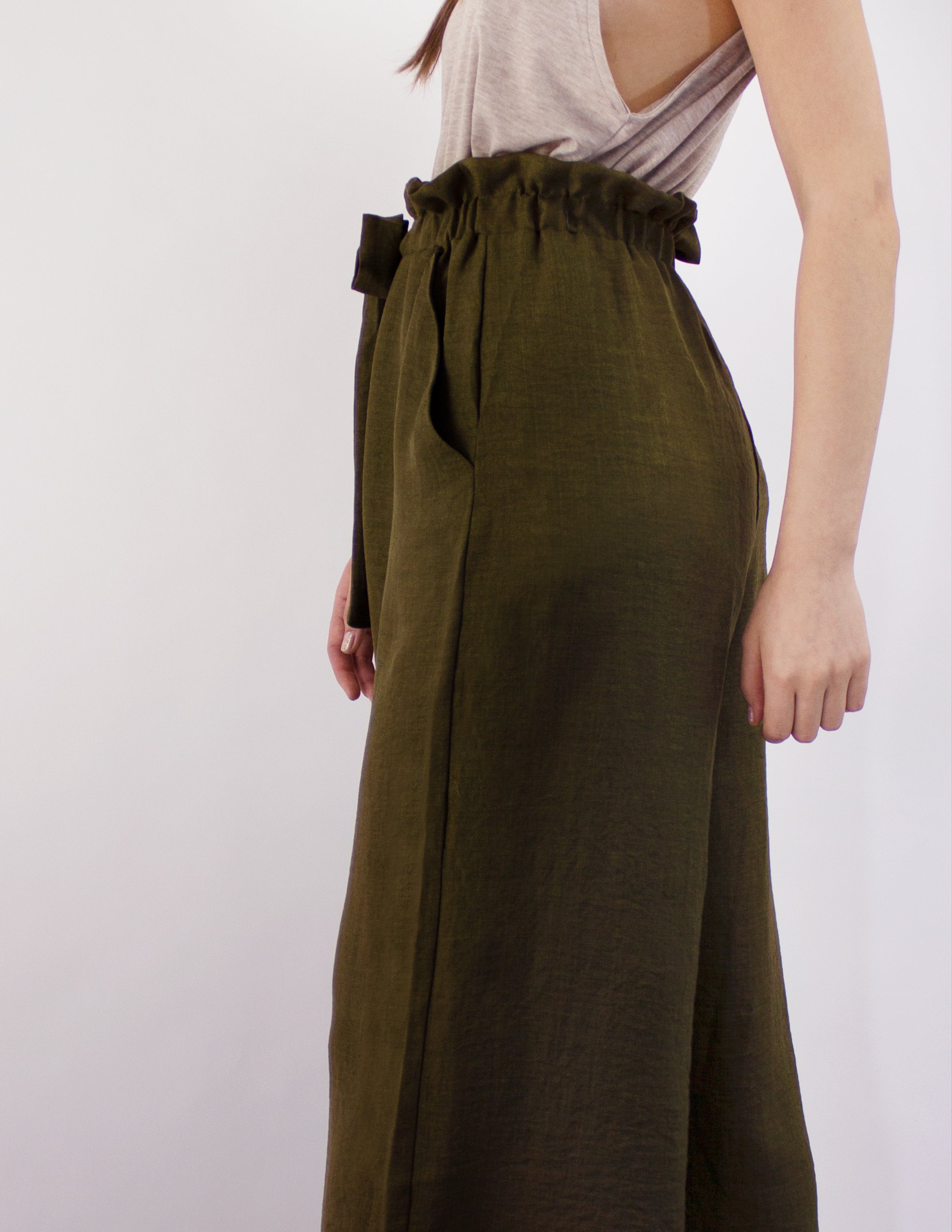 HAZEL PANTS- OLIVE