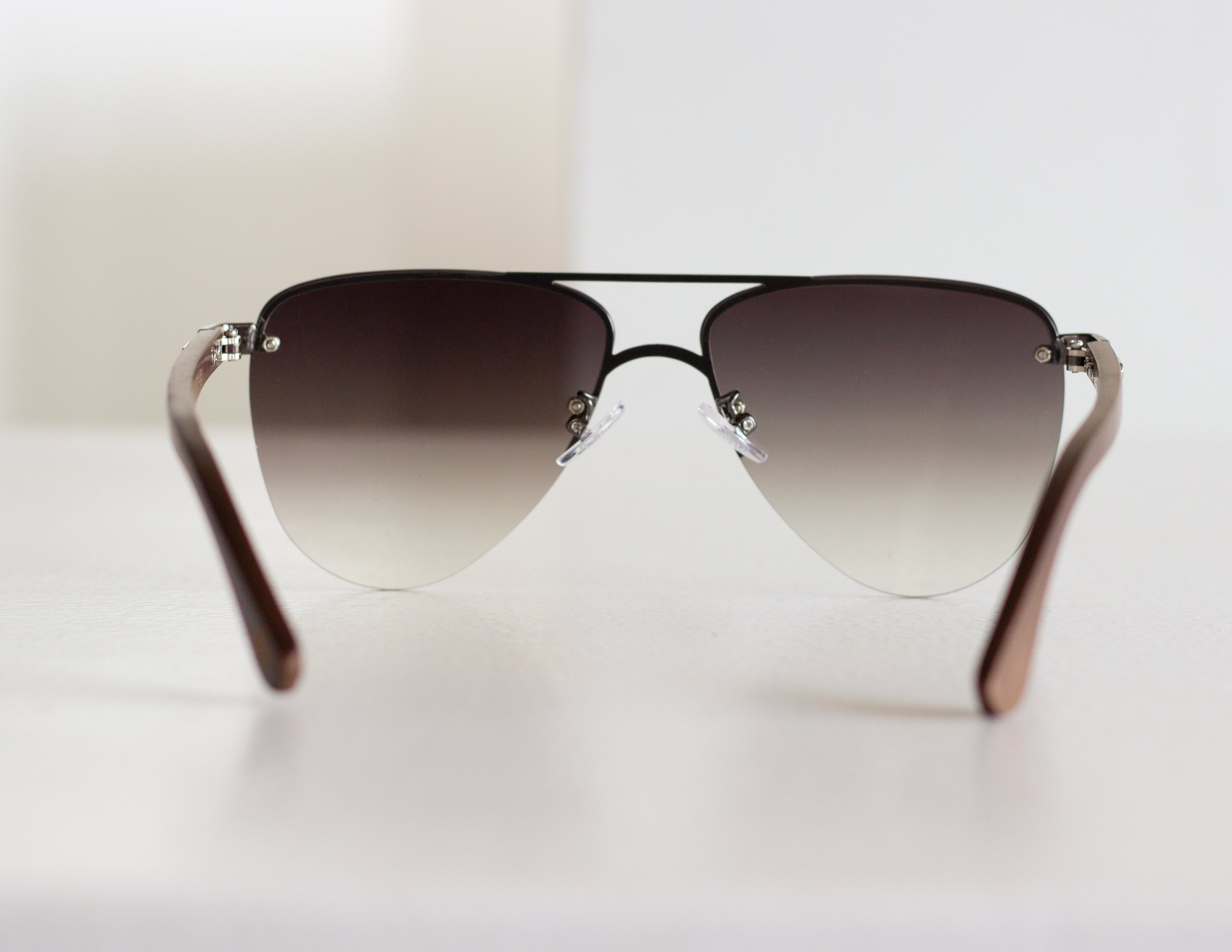 HEROIC SUNGLASSES - DARK/CHROME