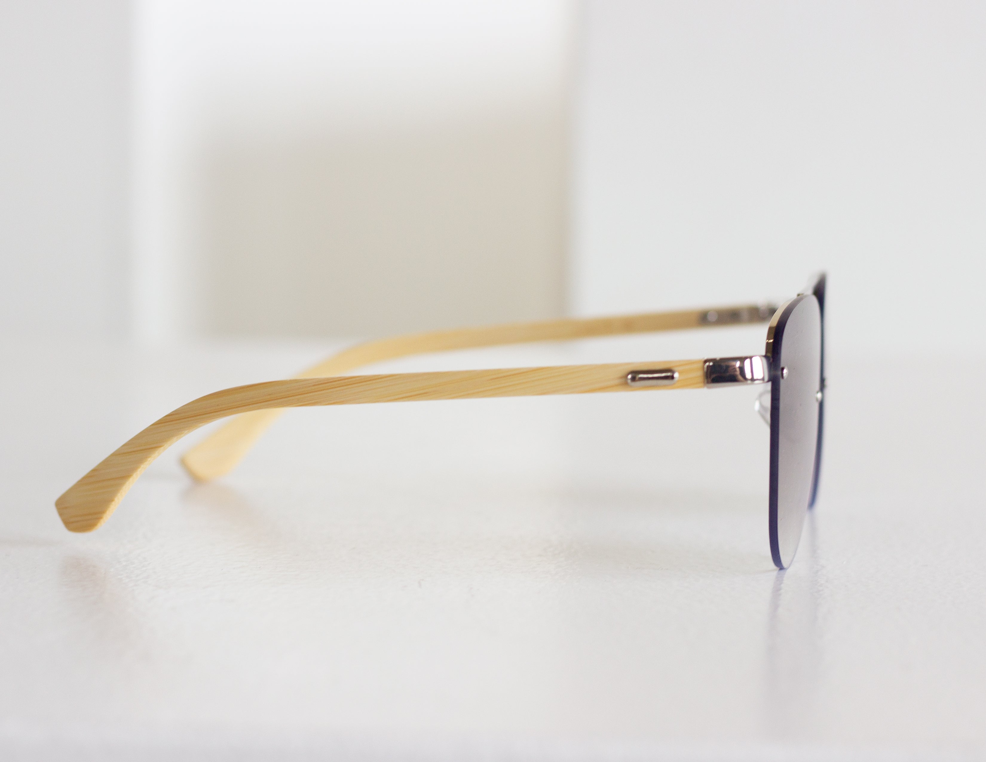 HEROIC SUNGLASSES - NATURAL/SILVER