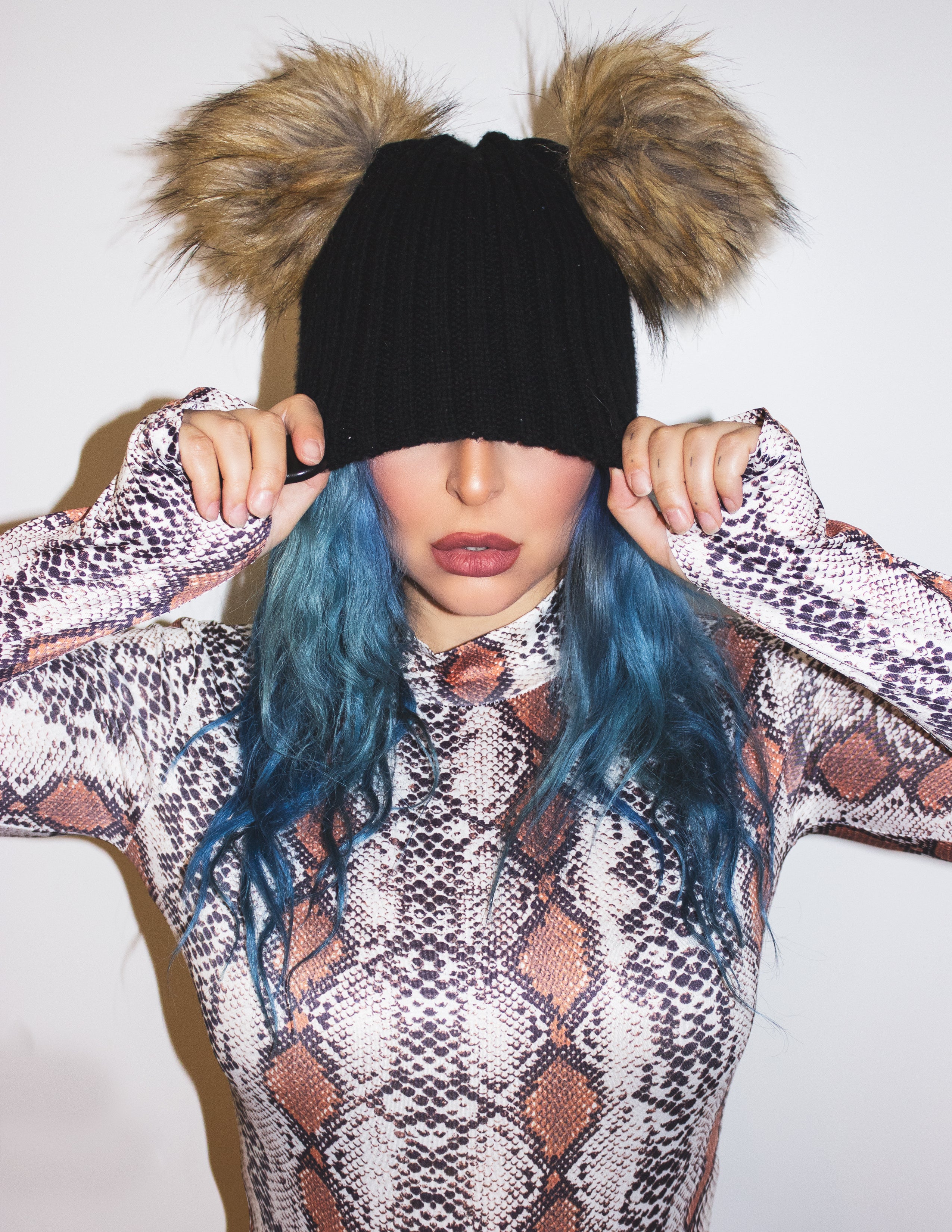8TH STREET BEANIE - Blue District