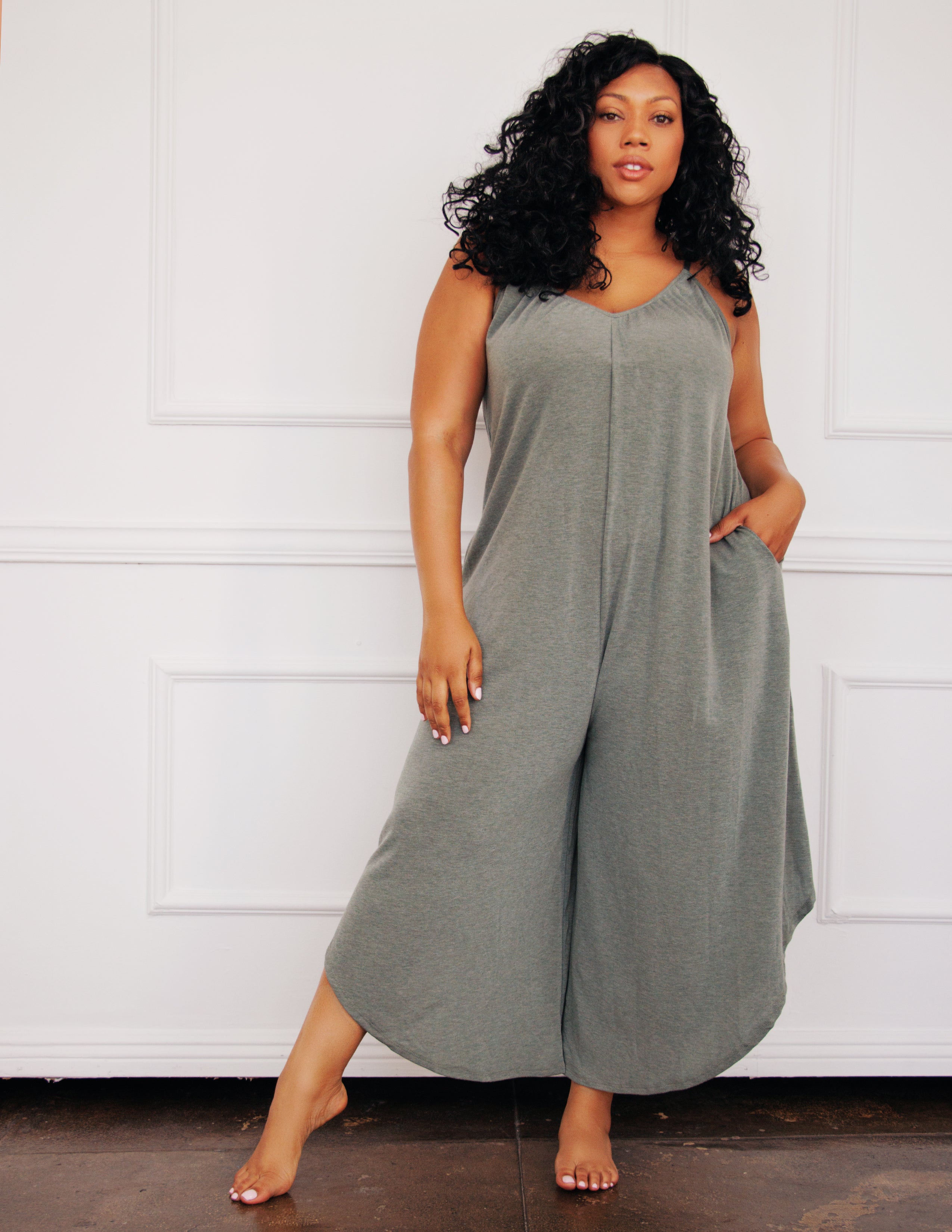 KELLER JUMPSUIT- SAGE