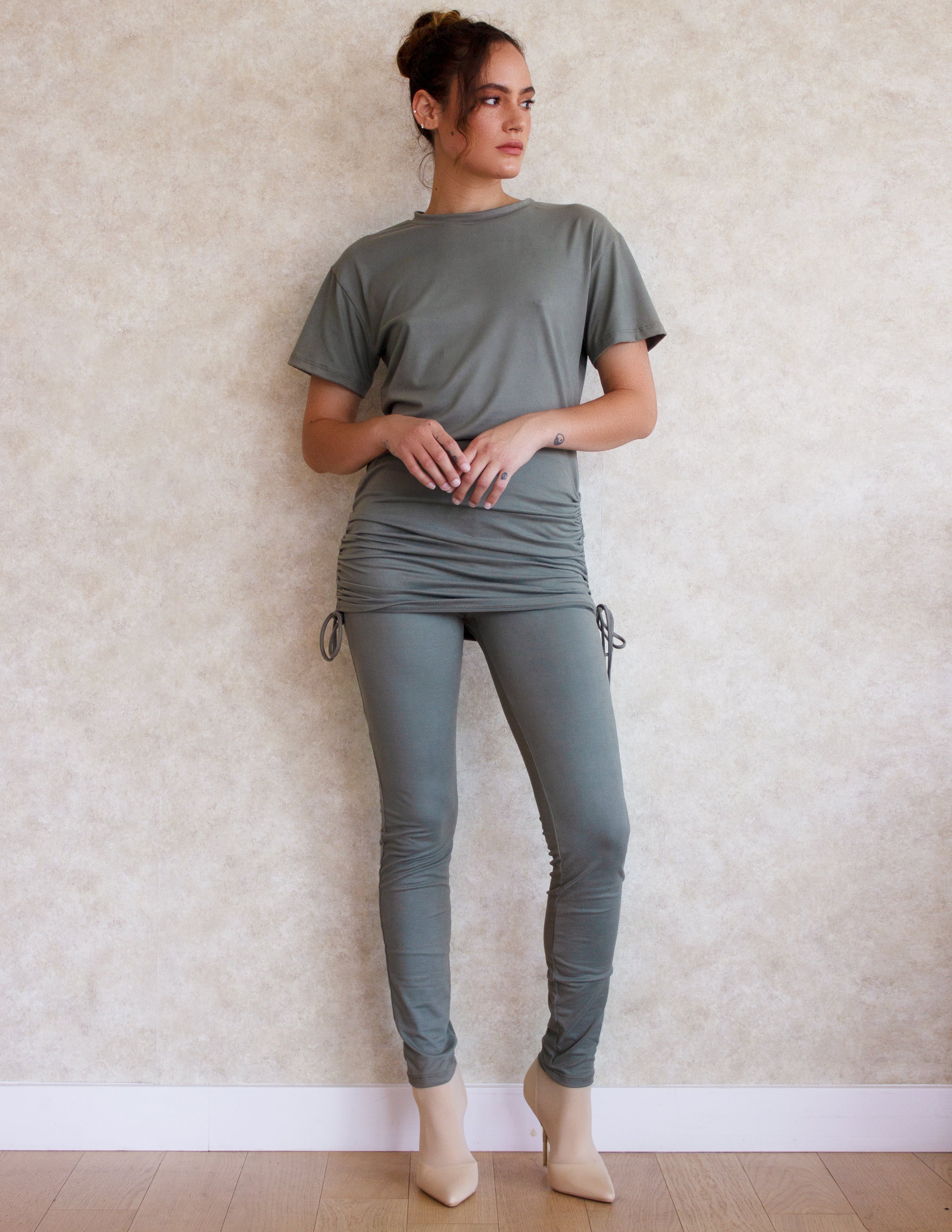 LAYIA PANTS SET- SAGE