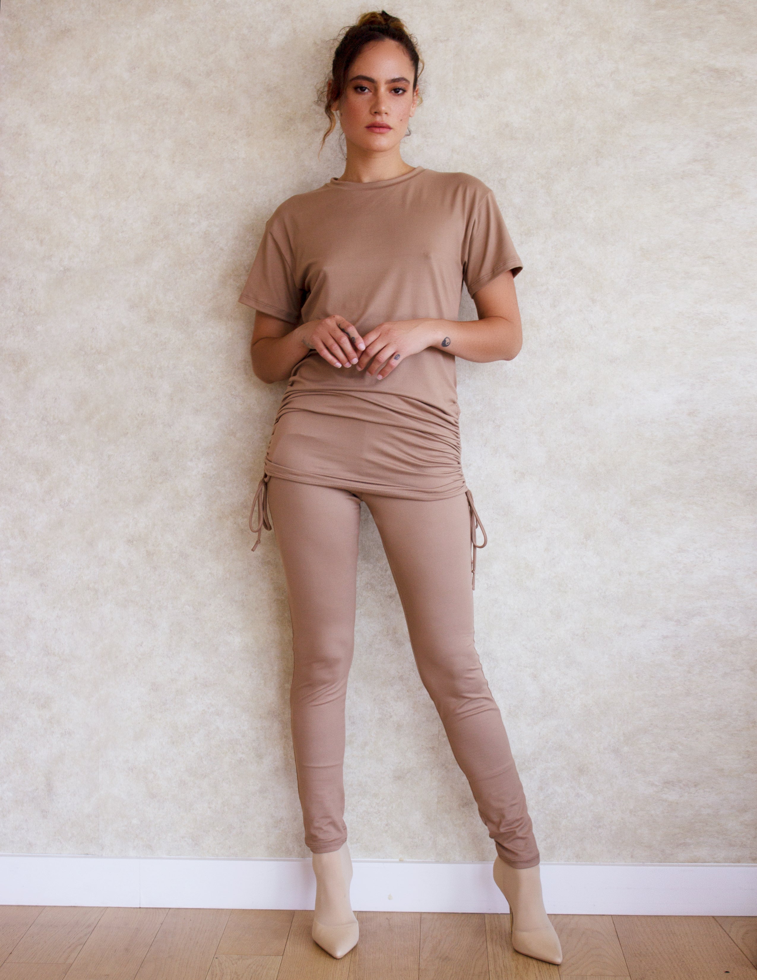 LAYIA PANTS SET- SAND