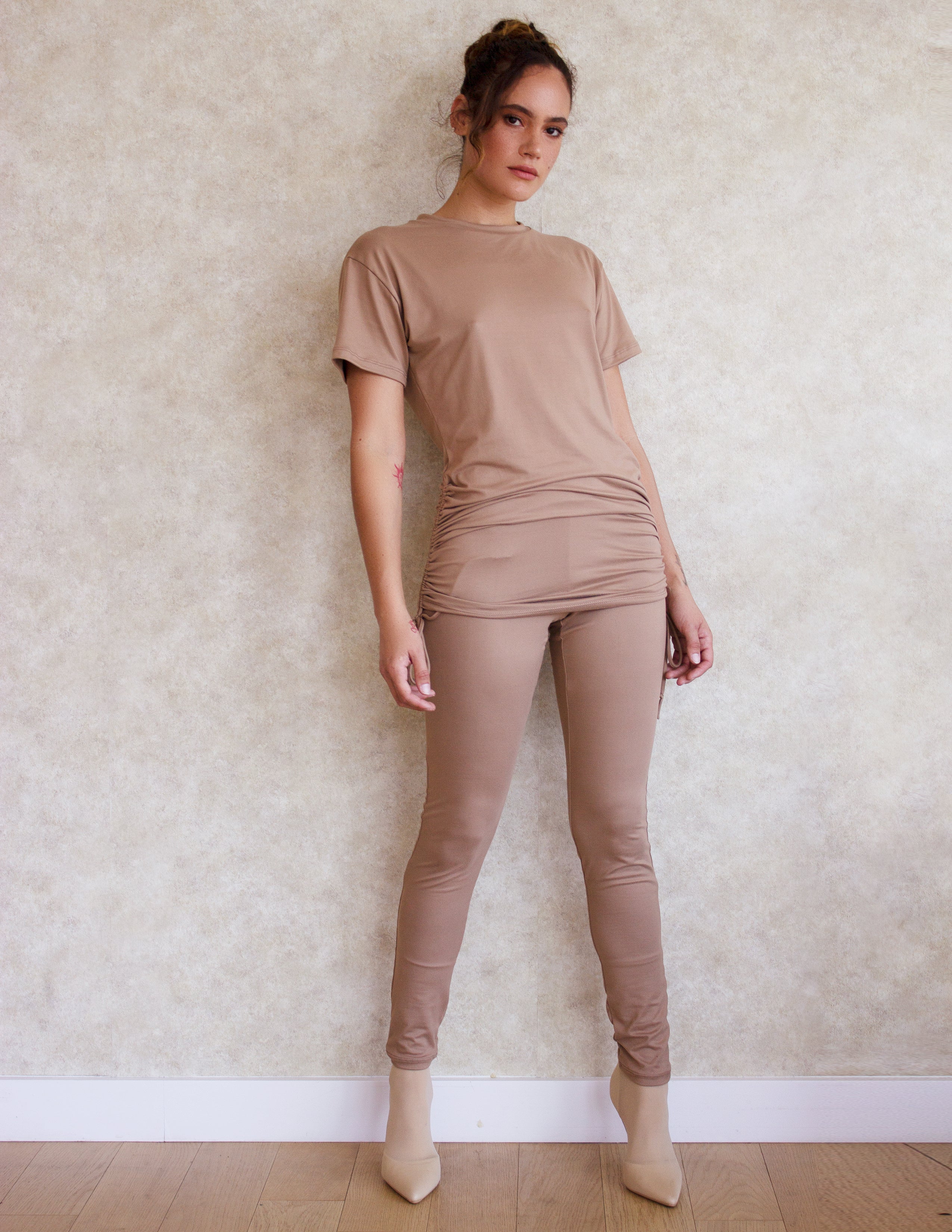 LAYIA PANTS SET- SAND