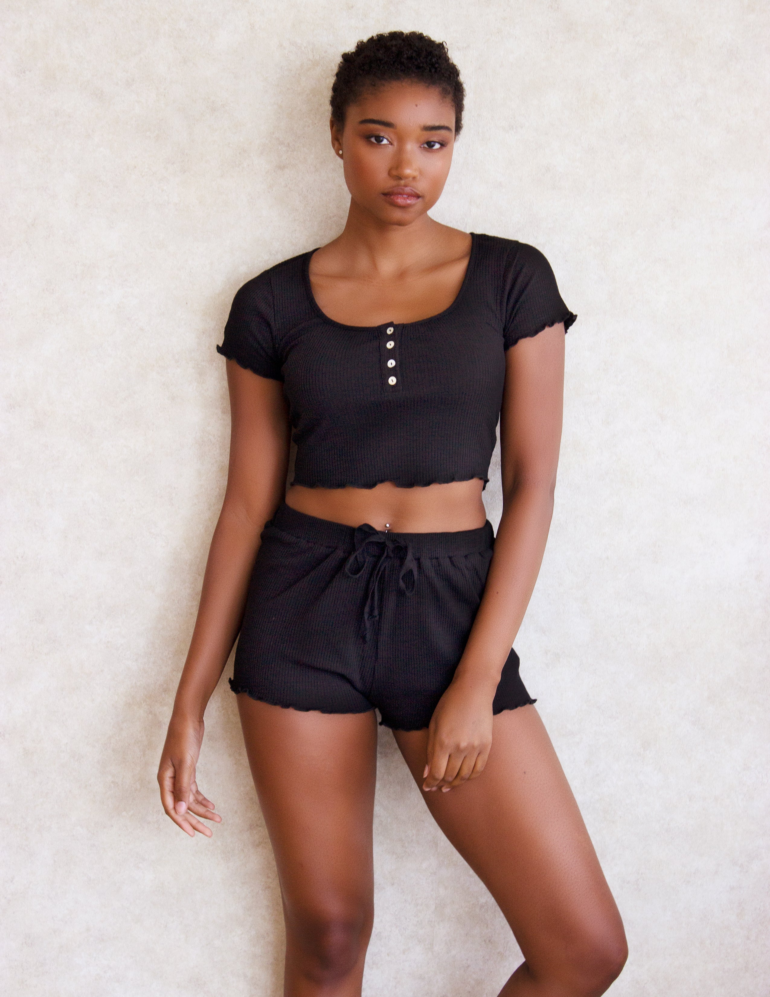 MADDER SHORTS SET- ONYX