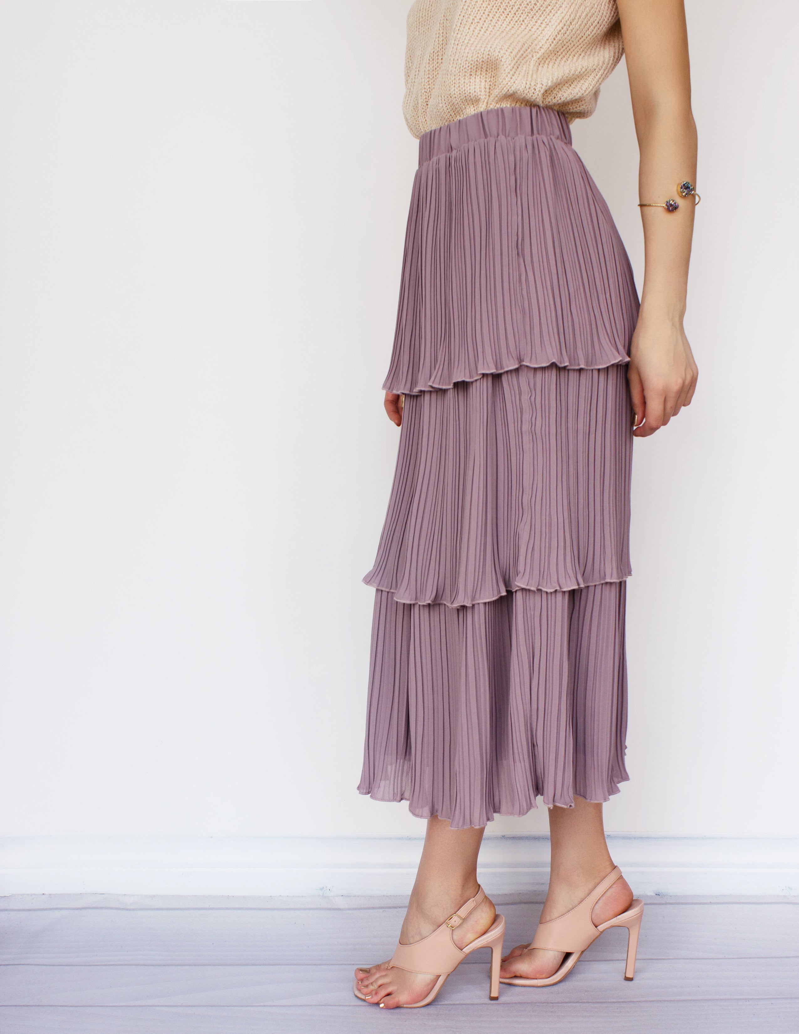MINUTE SKIRT- LILAC