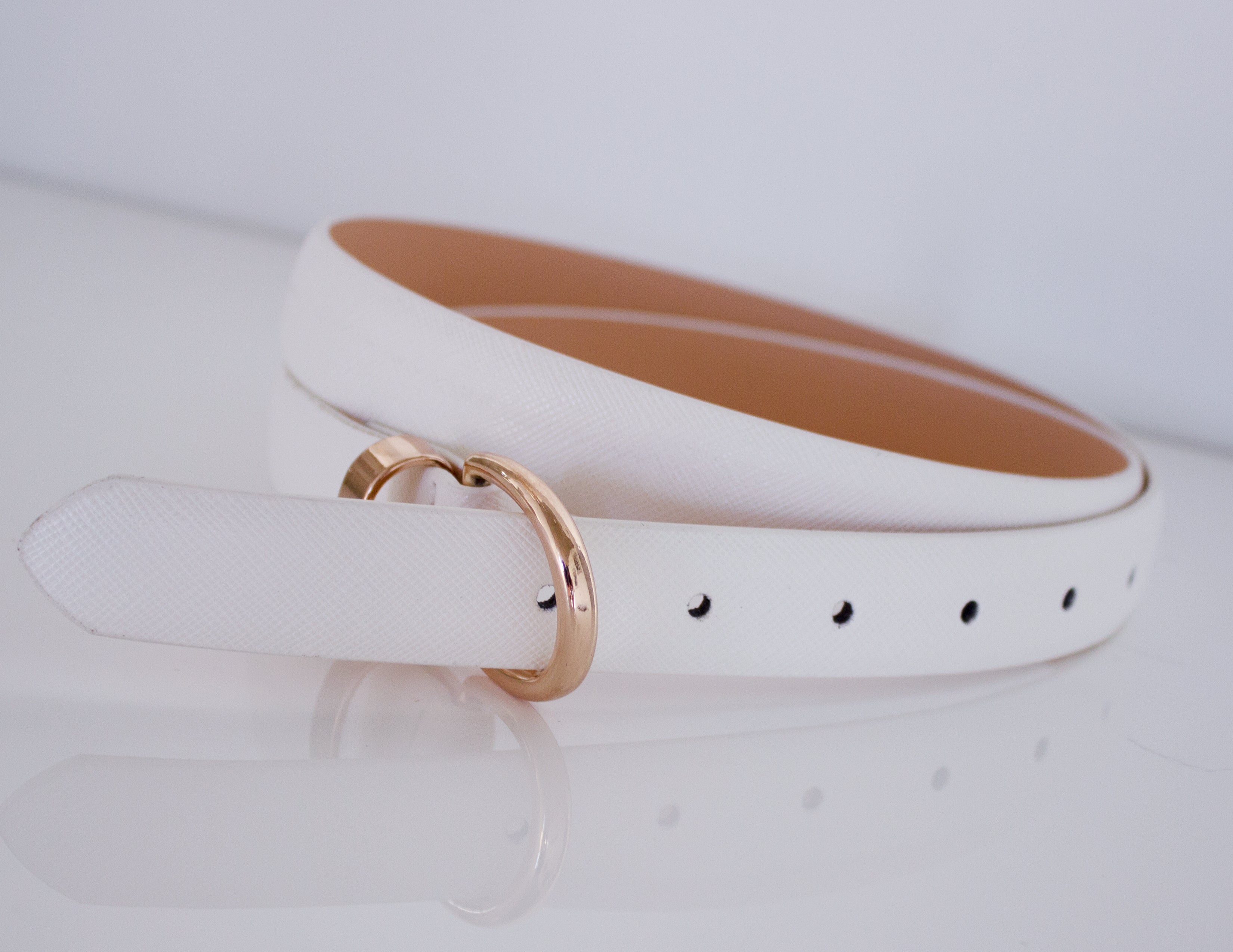NOBLE BELT- WHITE