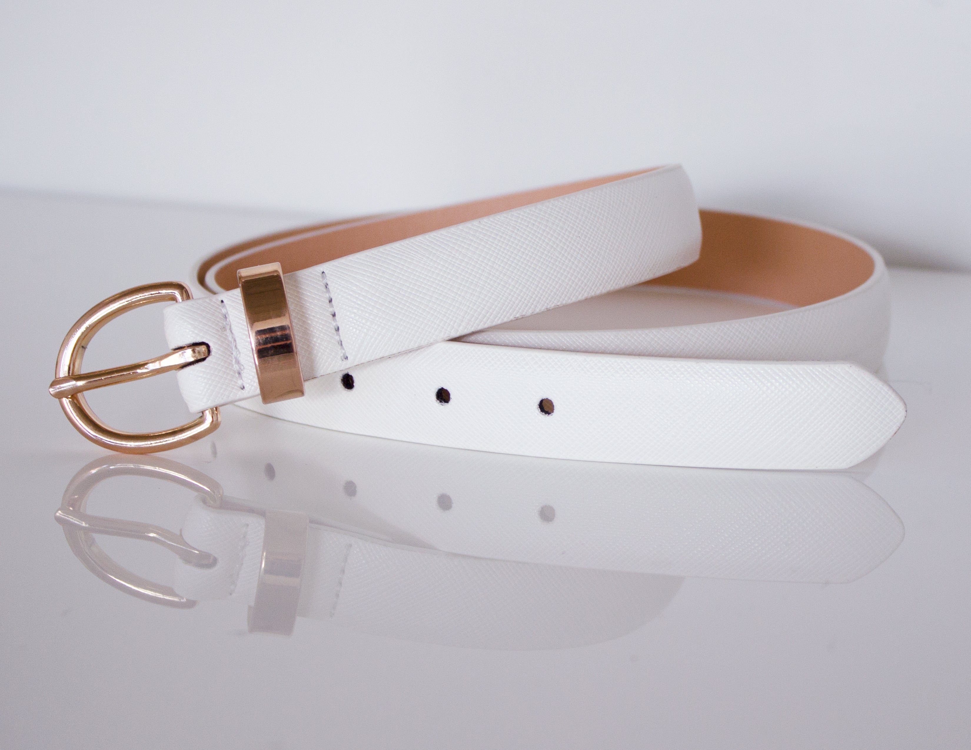 NOBLE BELT- WHITE