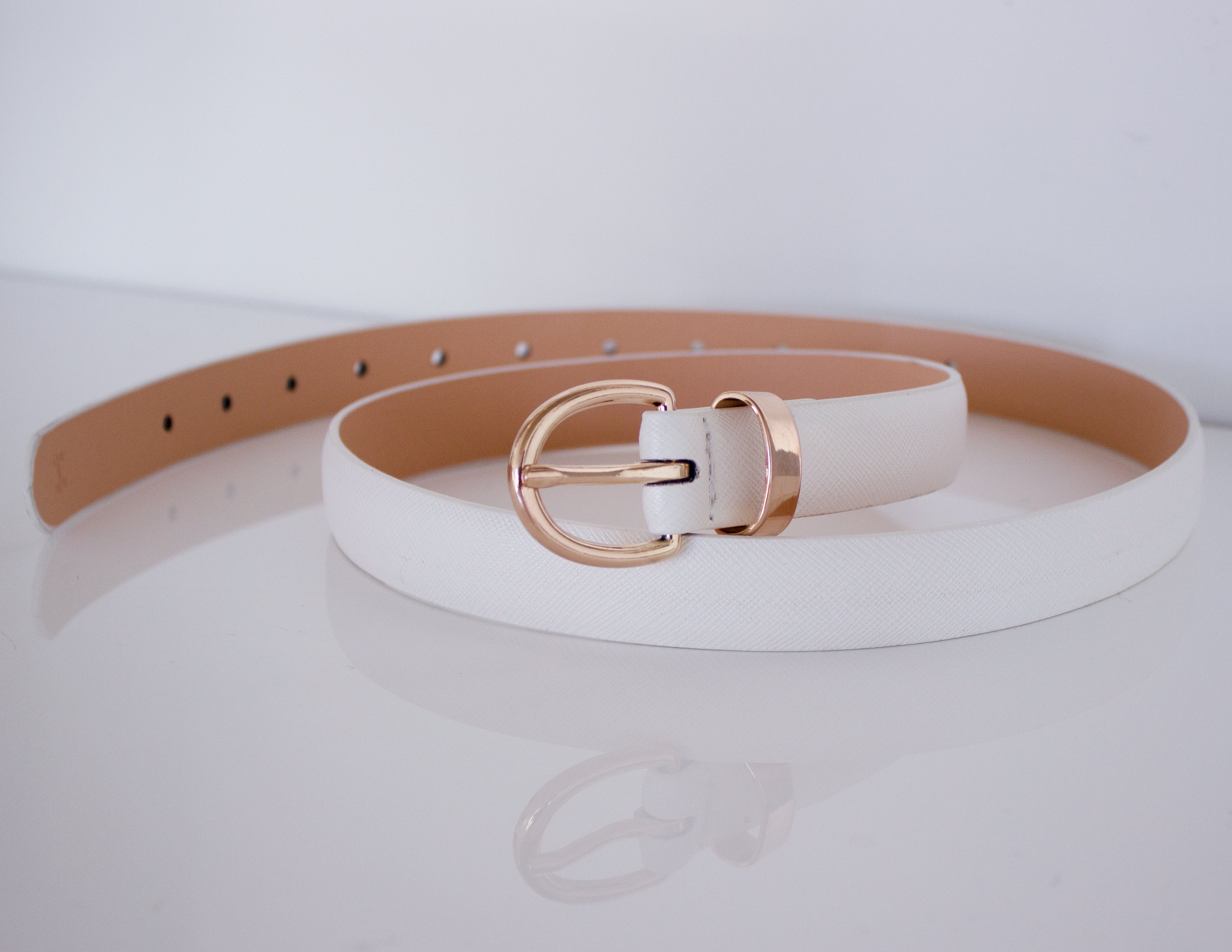 NOBLE BELT- WHITE
