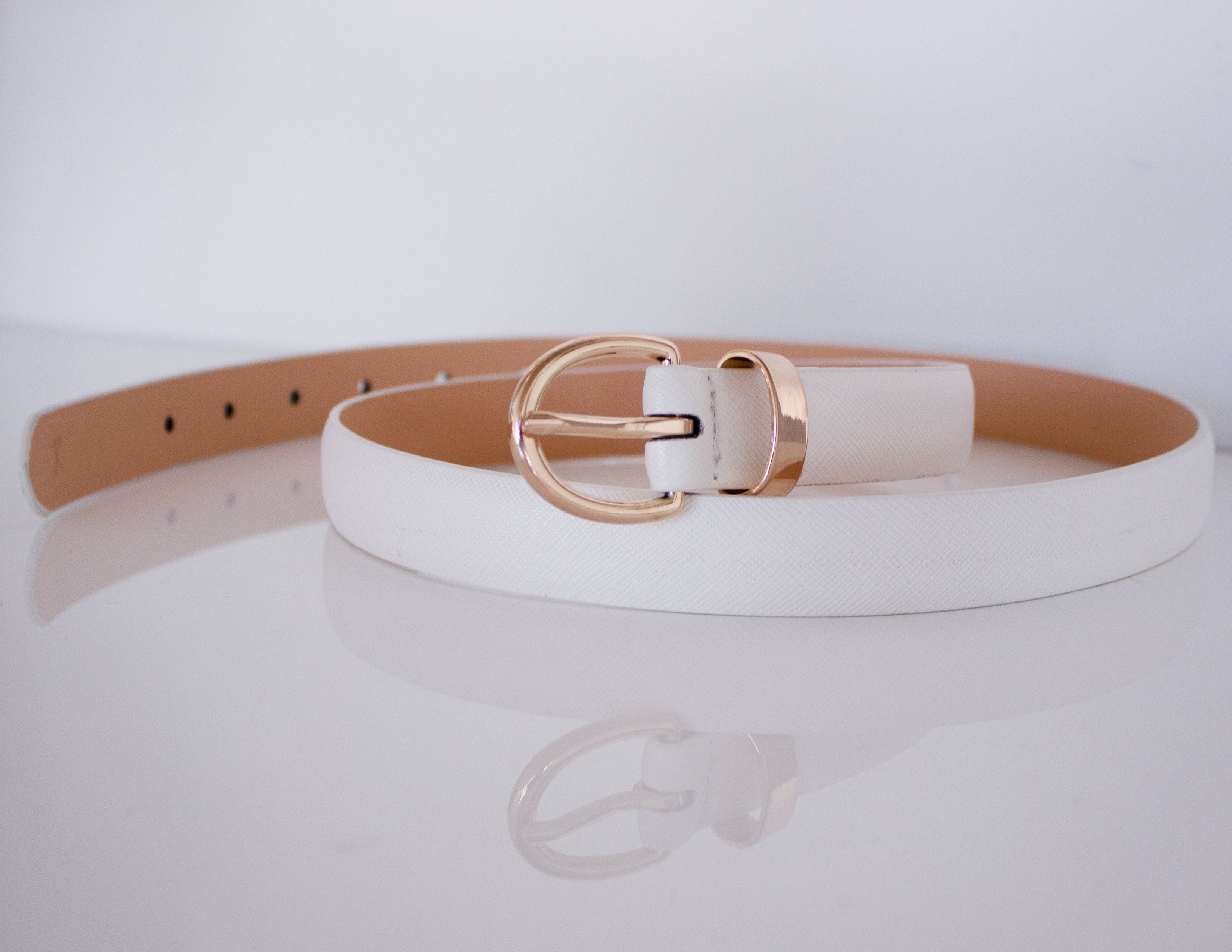 NOBLE BELT- WHITE