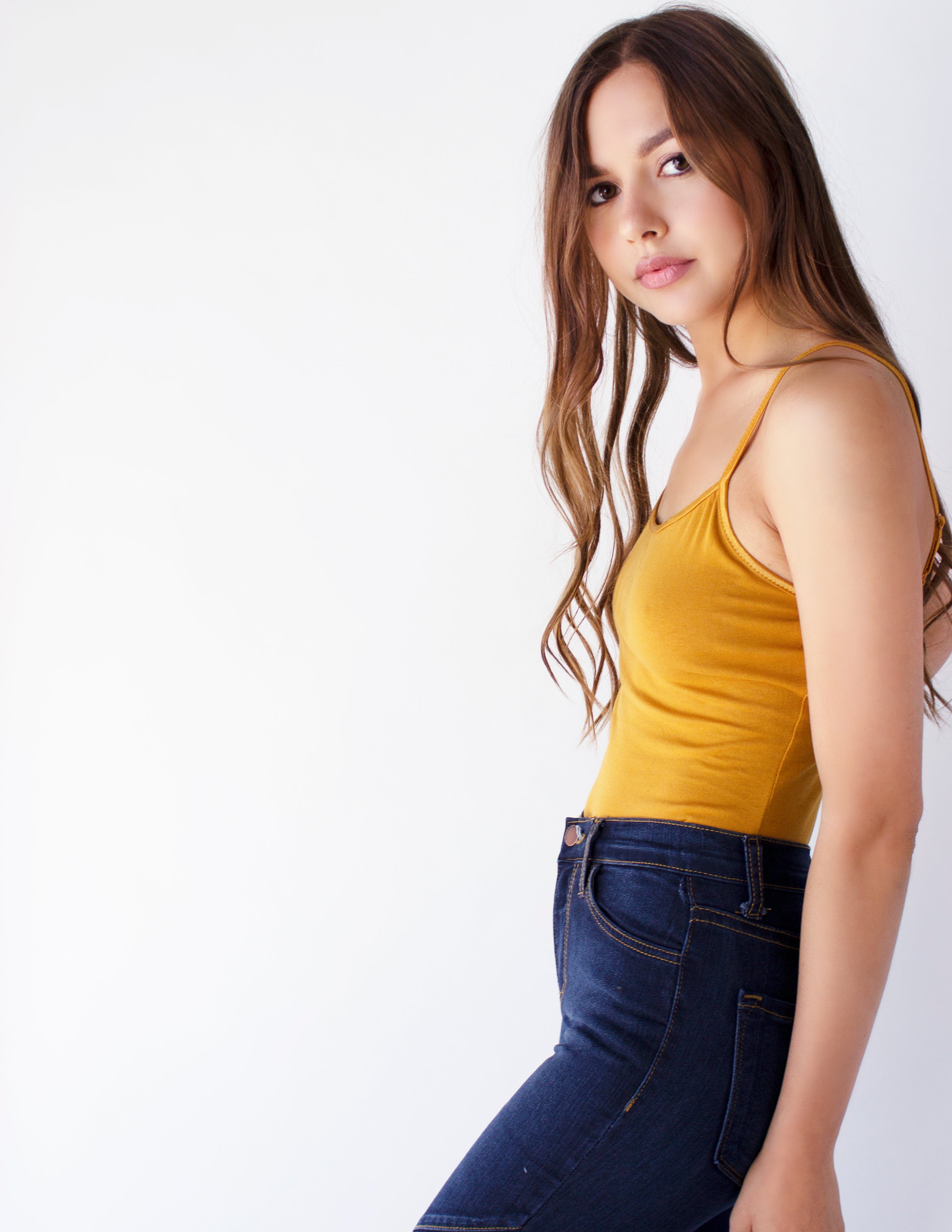 PANAX BODYSUIT- MUSTARD - Blue District