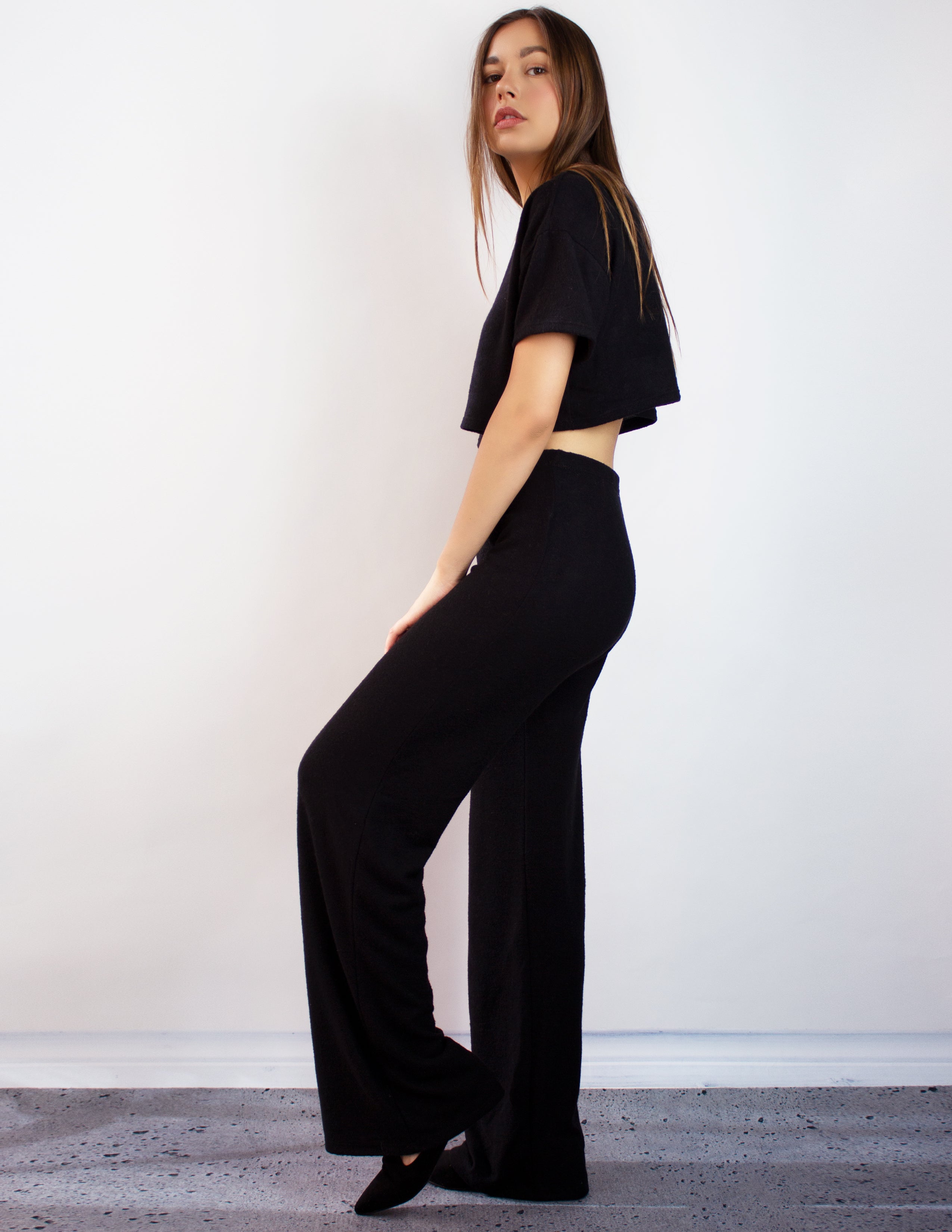SCORIA 2 PIECES SET- BLACK