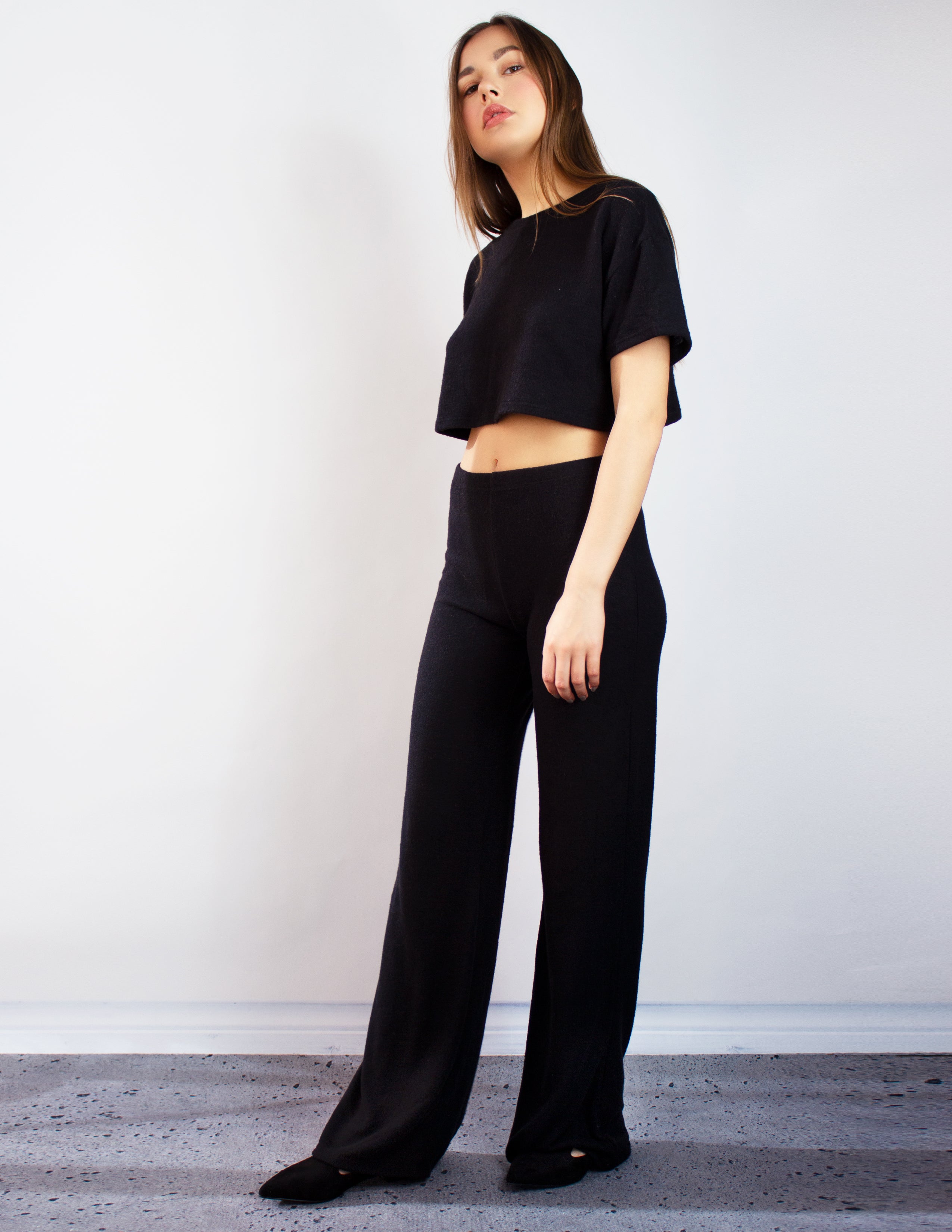 SCORIA 2 PIECES SET- BLACK