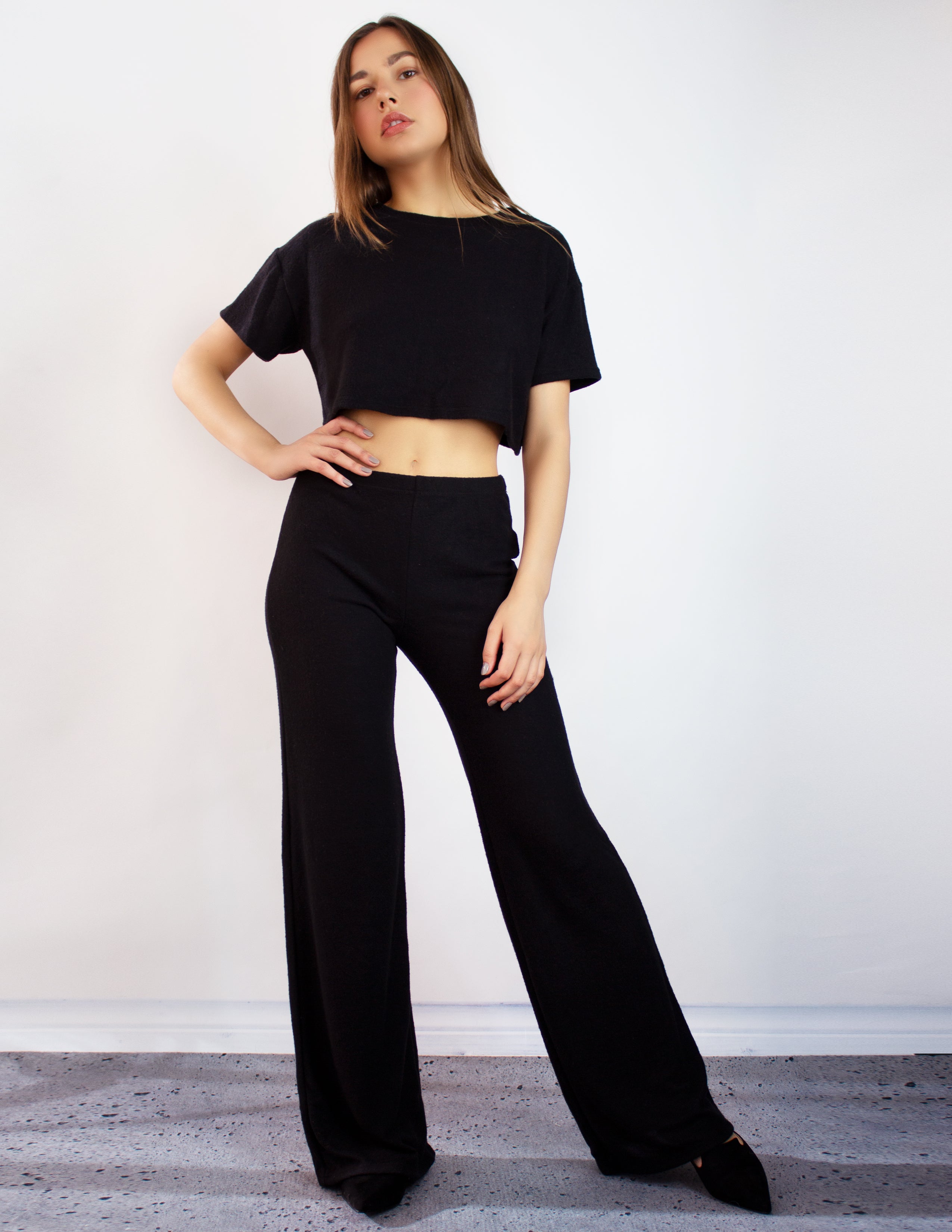 SCORIA 2 PIECES SET- BLACK