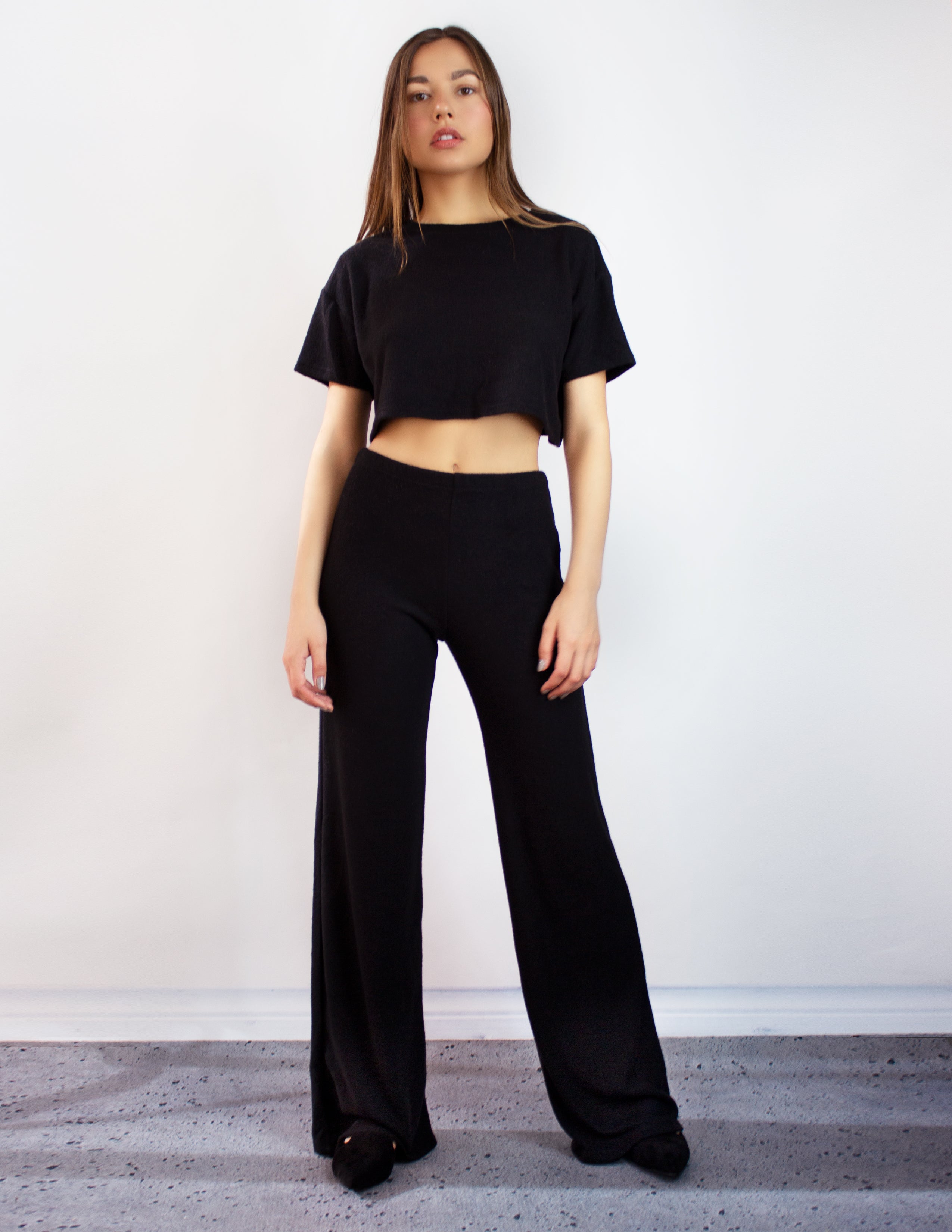 SCORIA 2 PIECES SET- BLACK
