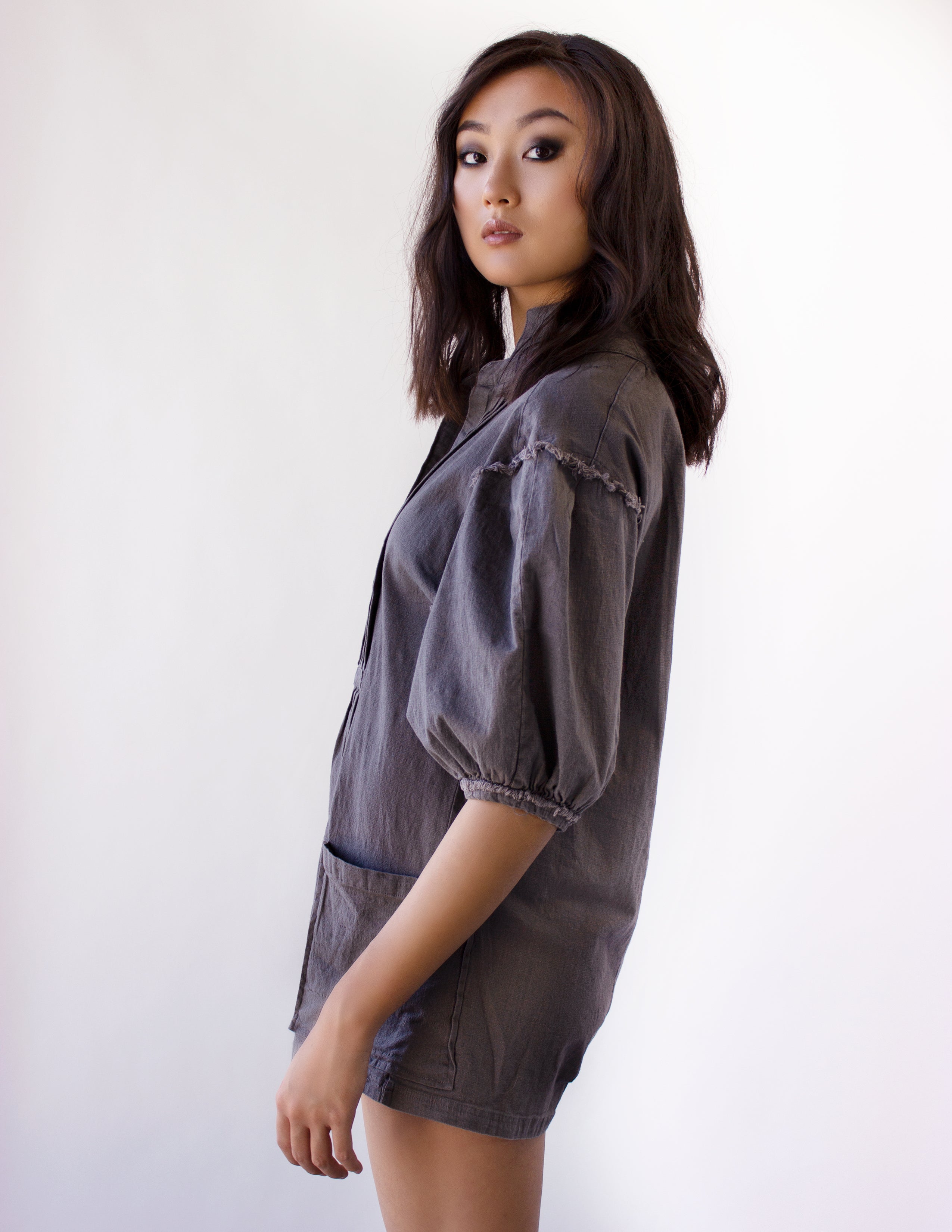 TSUGA ROMPER- CHARCOAL