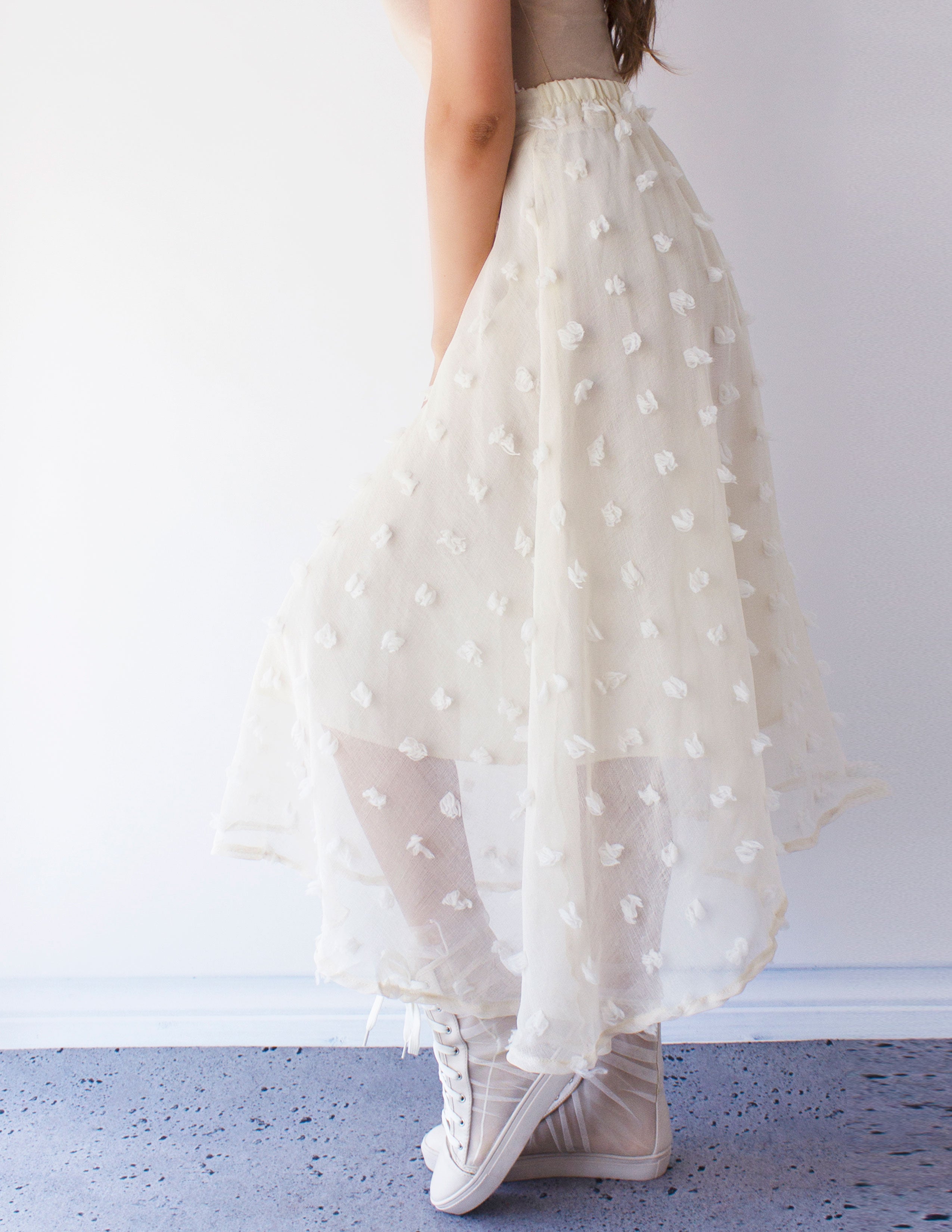 WHIM SKIRT - Blue District