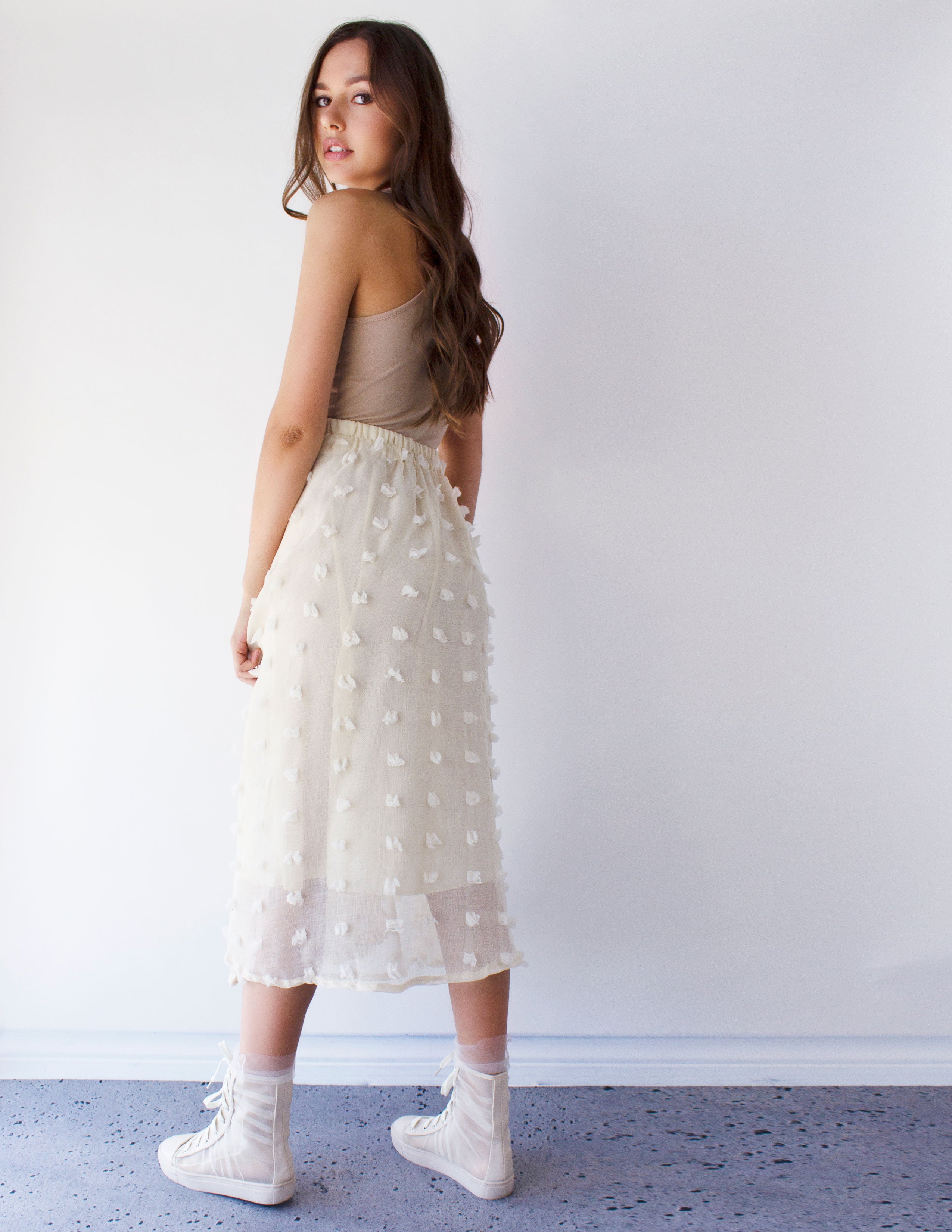 WHIM SKIRT - Blue District