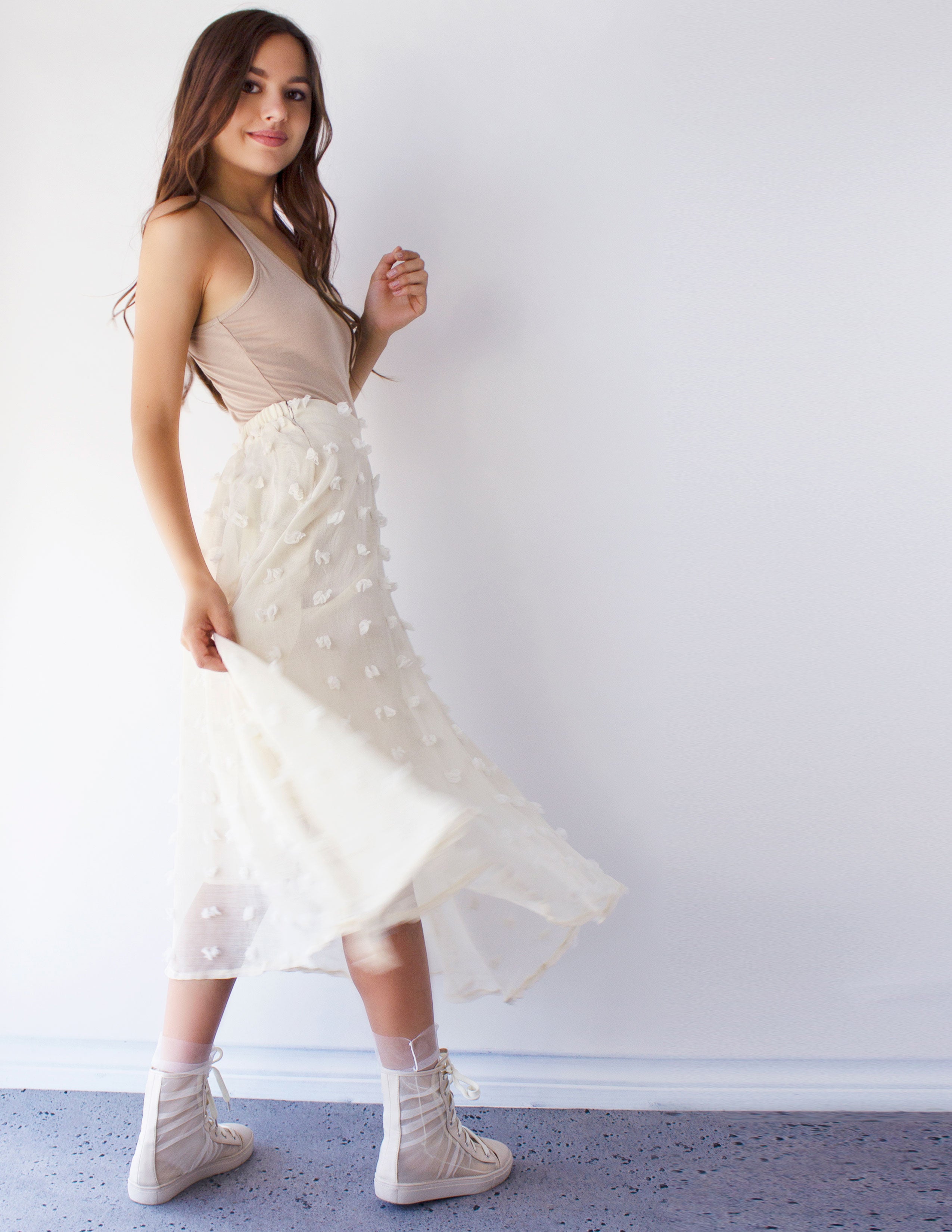 WHIM SKIRT - Blue District