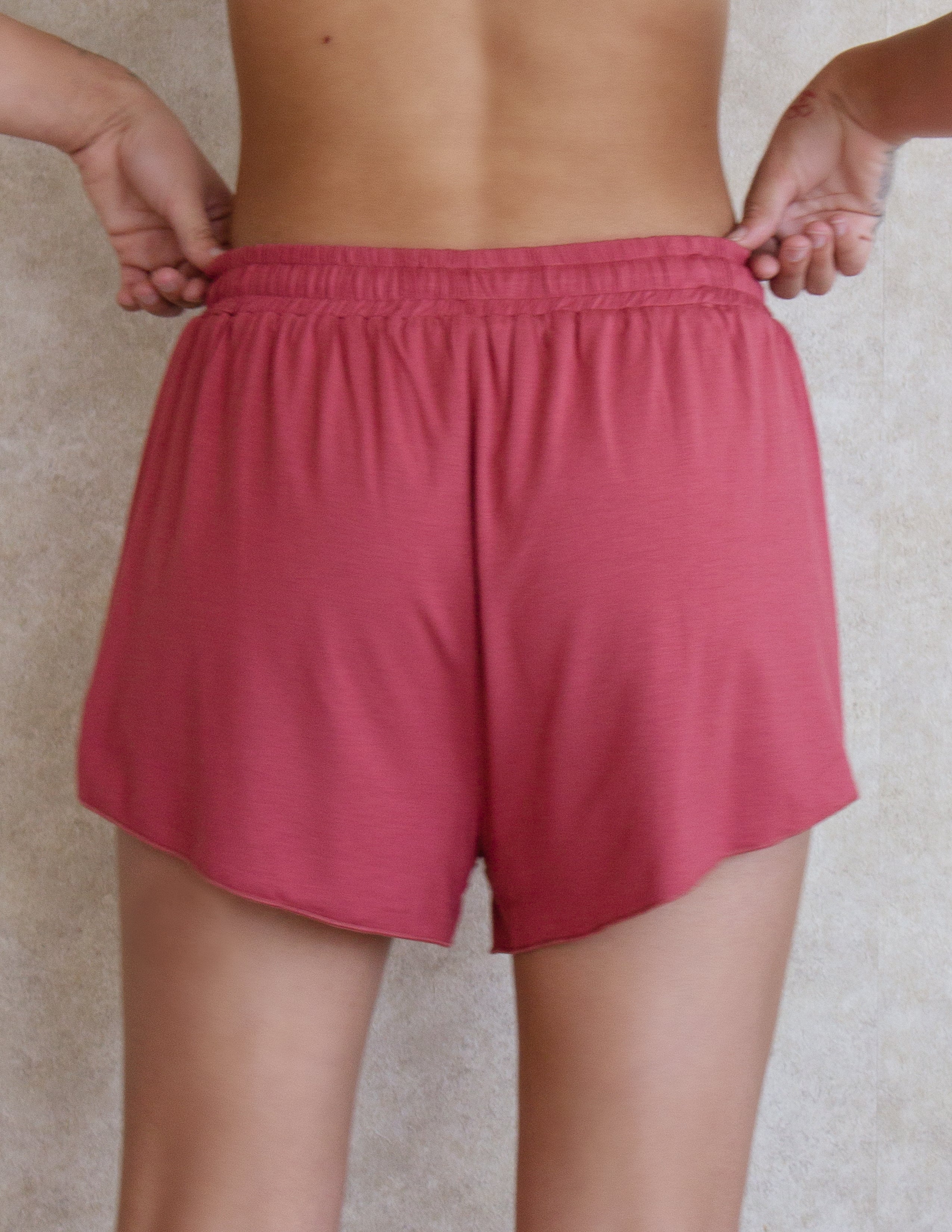 VINCA SHORTS- MARSALA