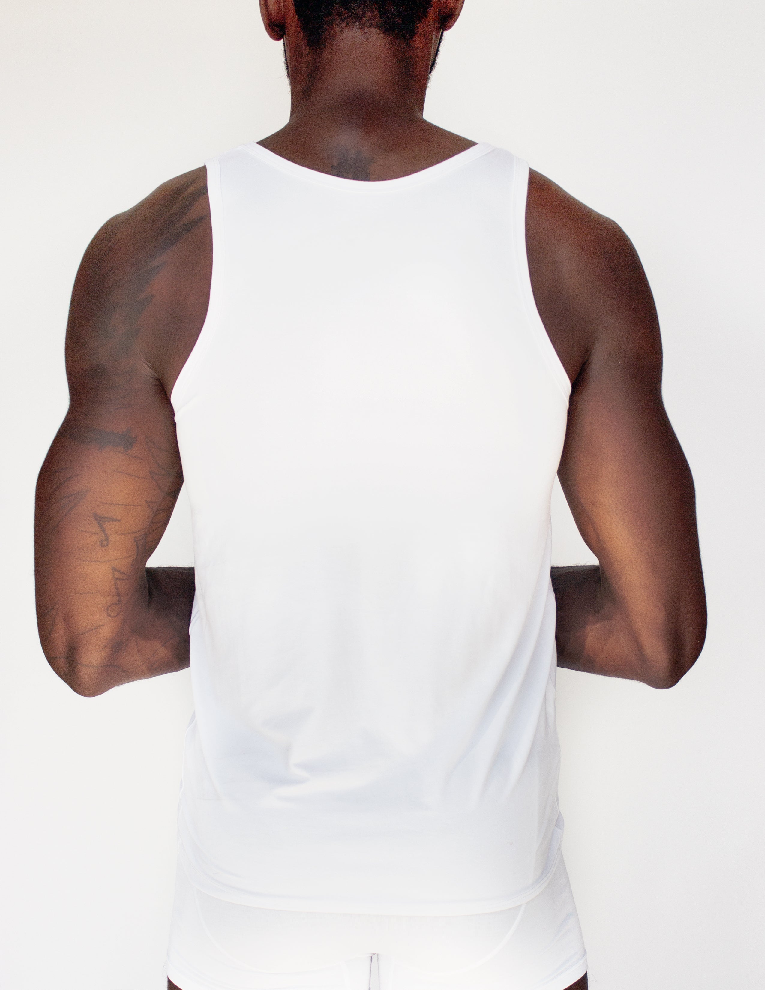 BAMBOO UNDERSHIRTS TANK TOP- SOY