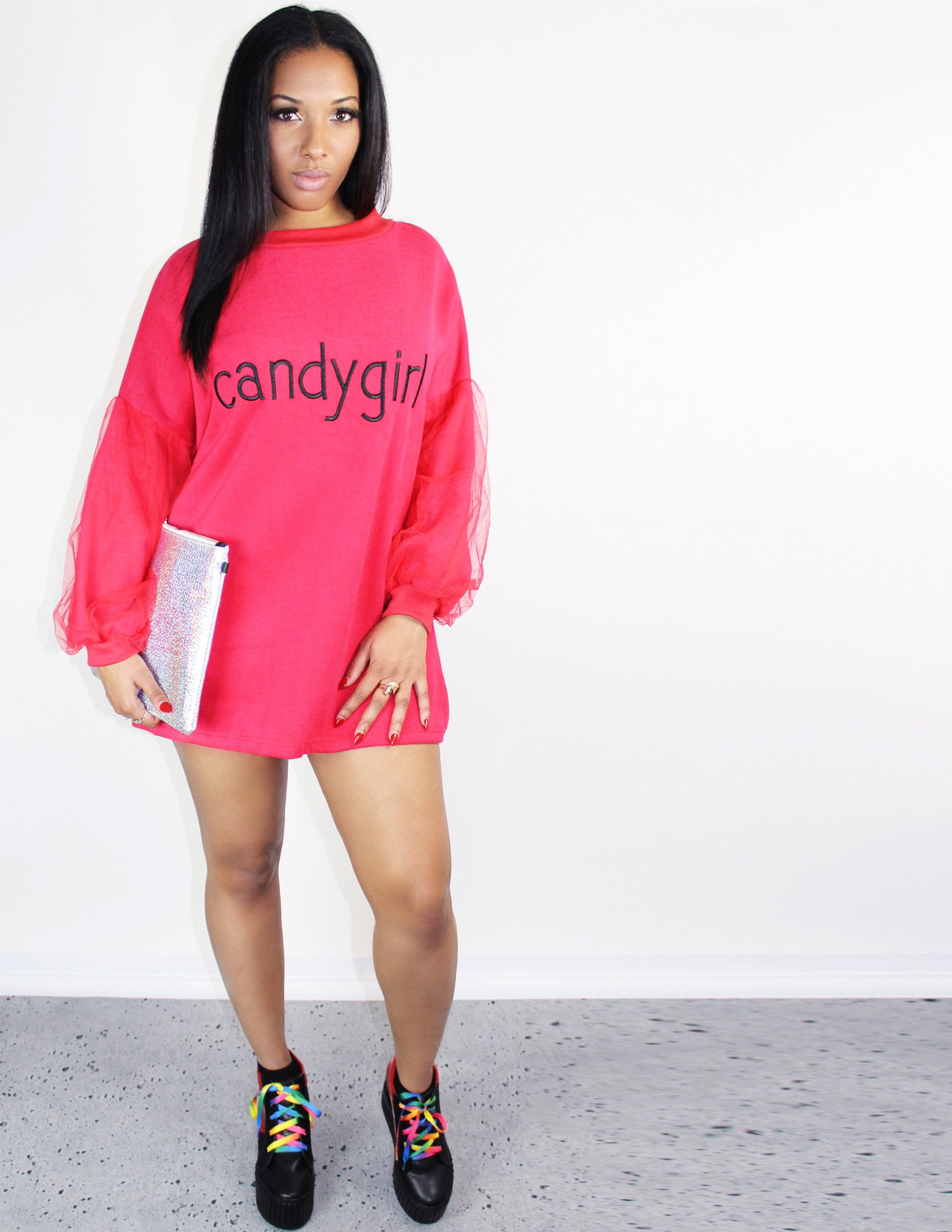 CARITAS DRESS- RASPBERRY - Blue District