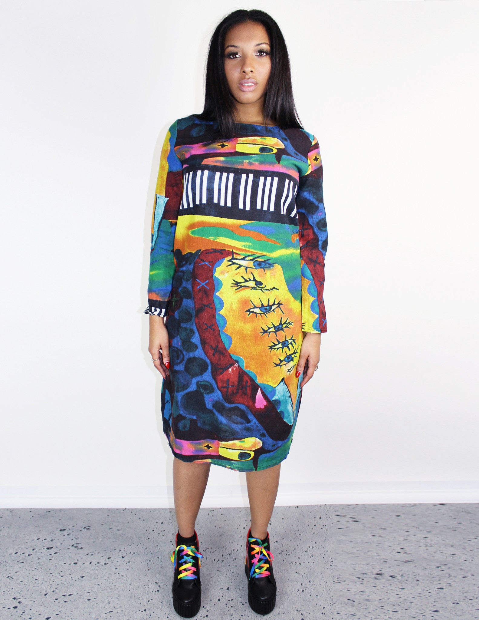 CASTITA DRESS - Blue District